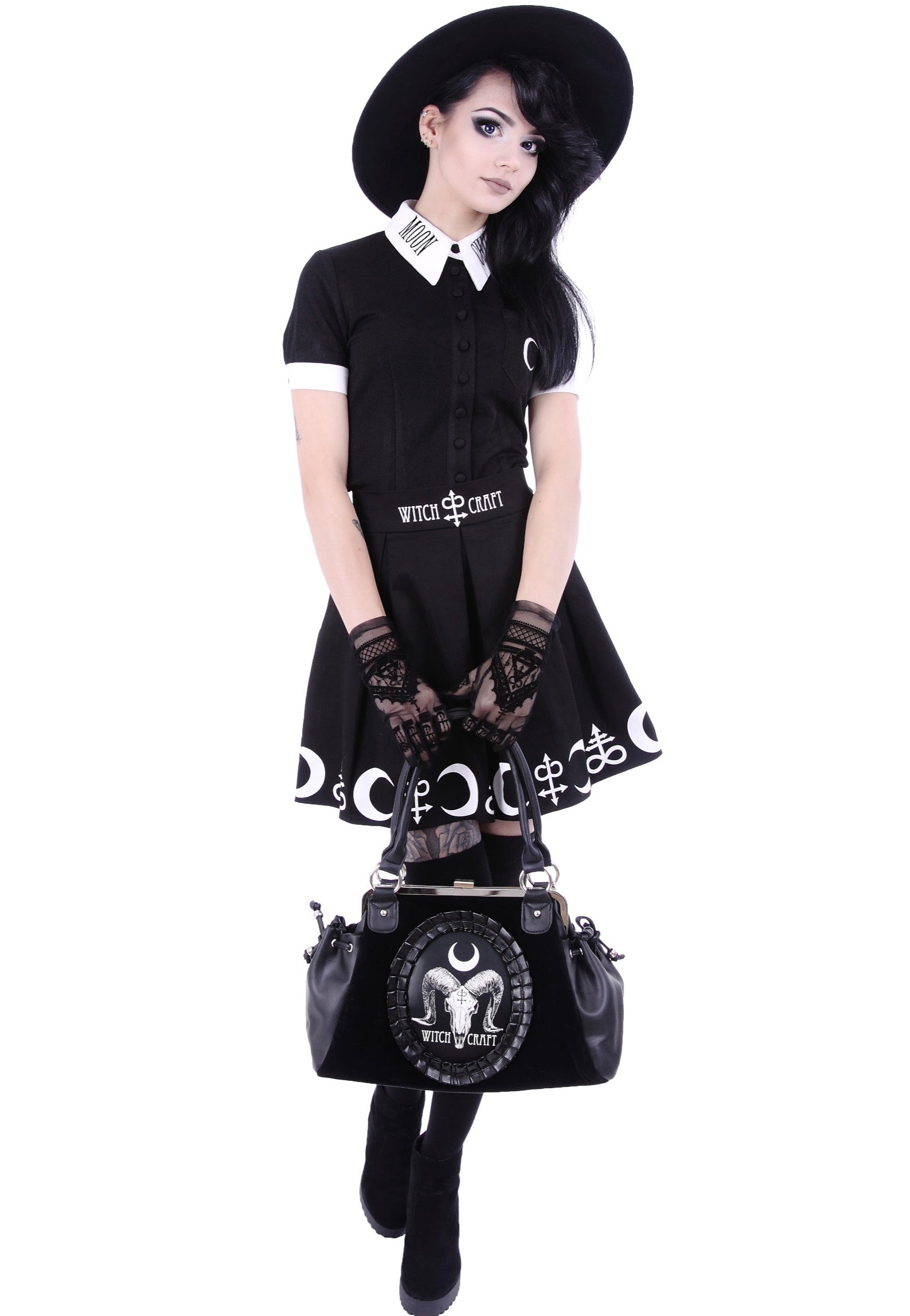 Restyle - Symbol Black/White - Skirt | Women-Image