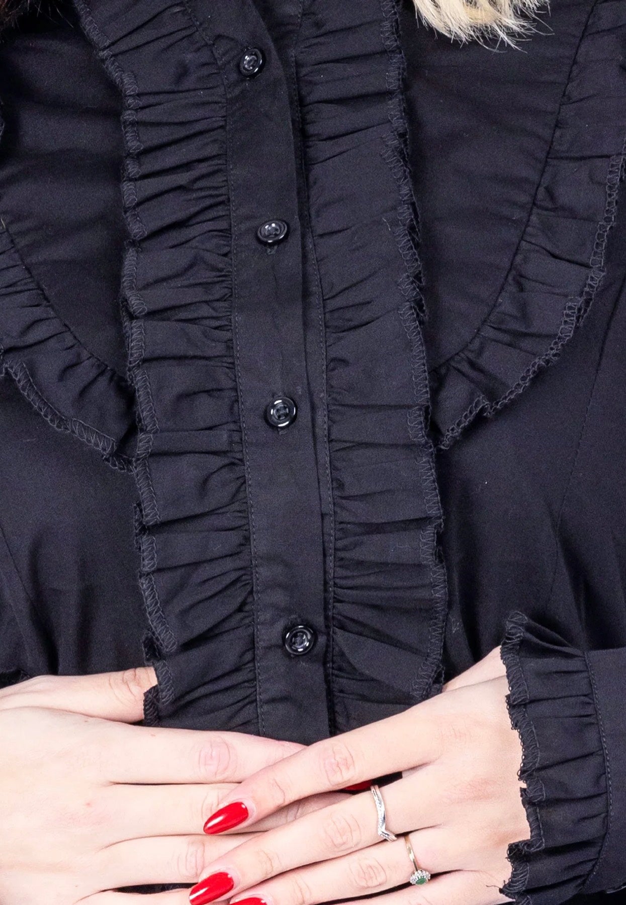 Poizen Industries - Thora Black - Blouse | Women-Image