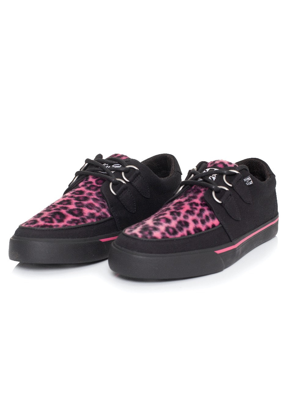 T.U.K. - VLK Creeper Sneaker Pink Leopard Vamp - Girl Shoes | Women-Image