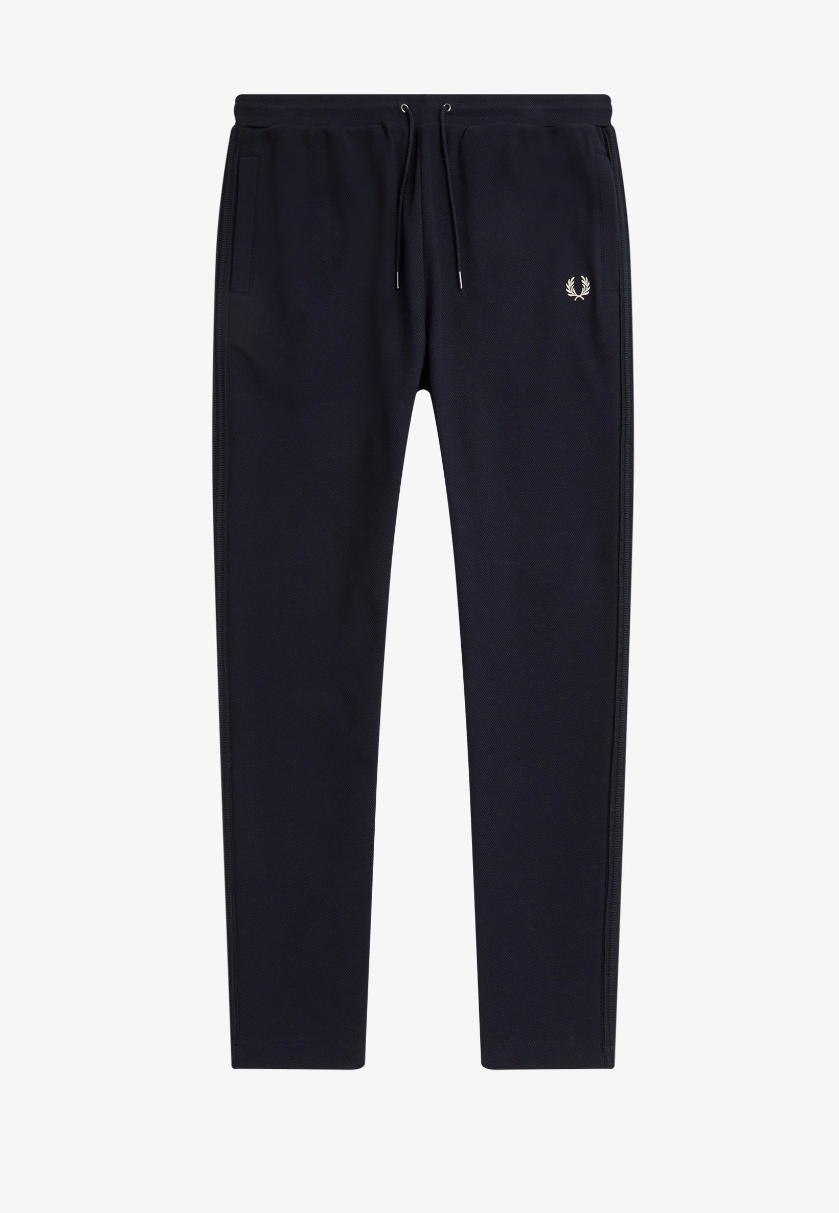 Fred Perry - Knitted Tape Track Navy - Pants | Men-Image