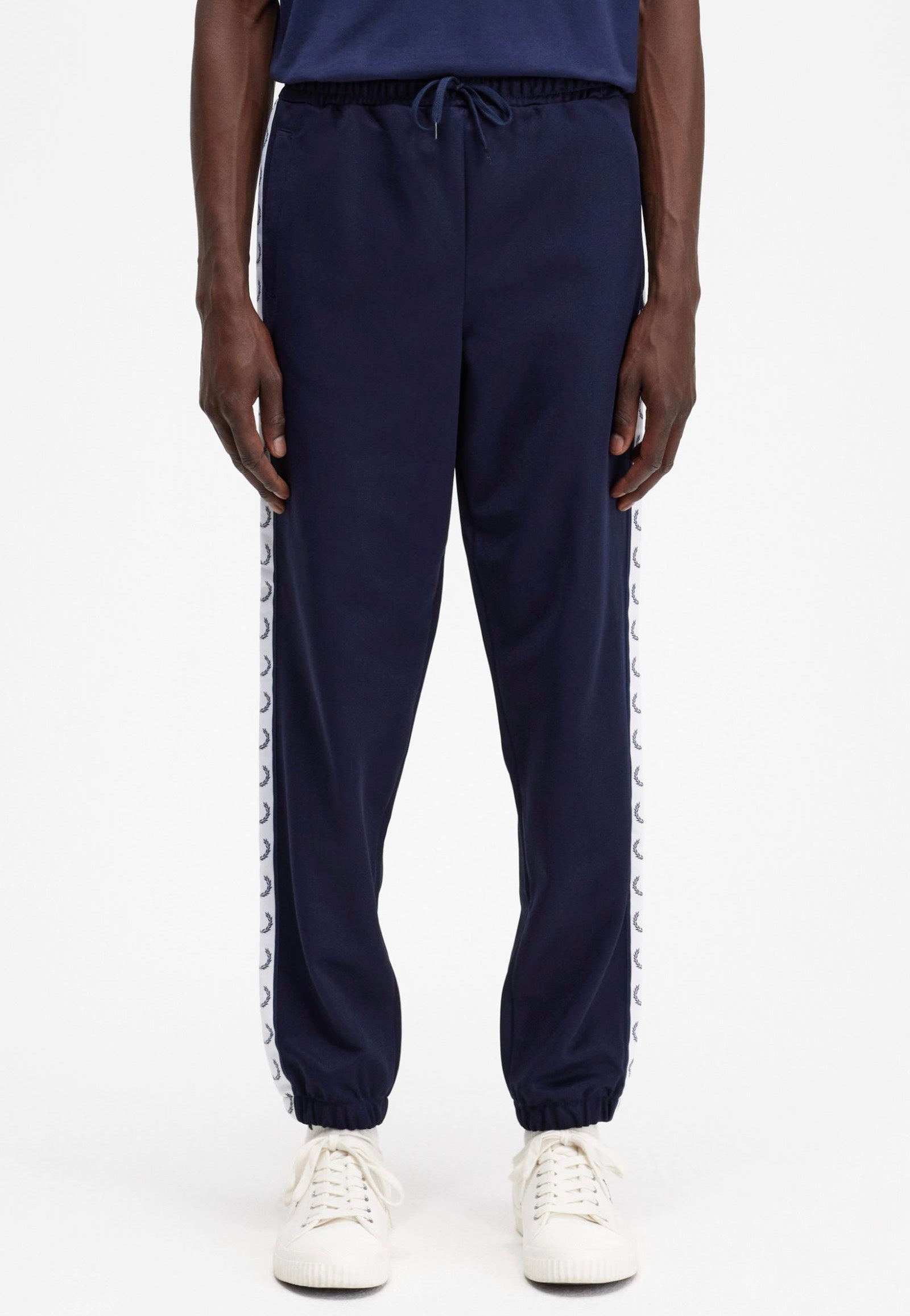 Fred Perry - Taped Track Carbon Blue - Pants | Men-Image