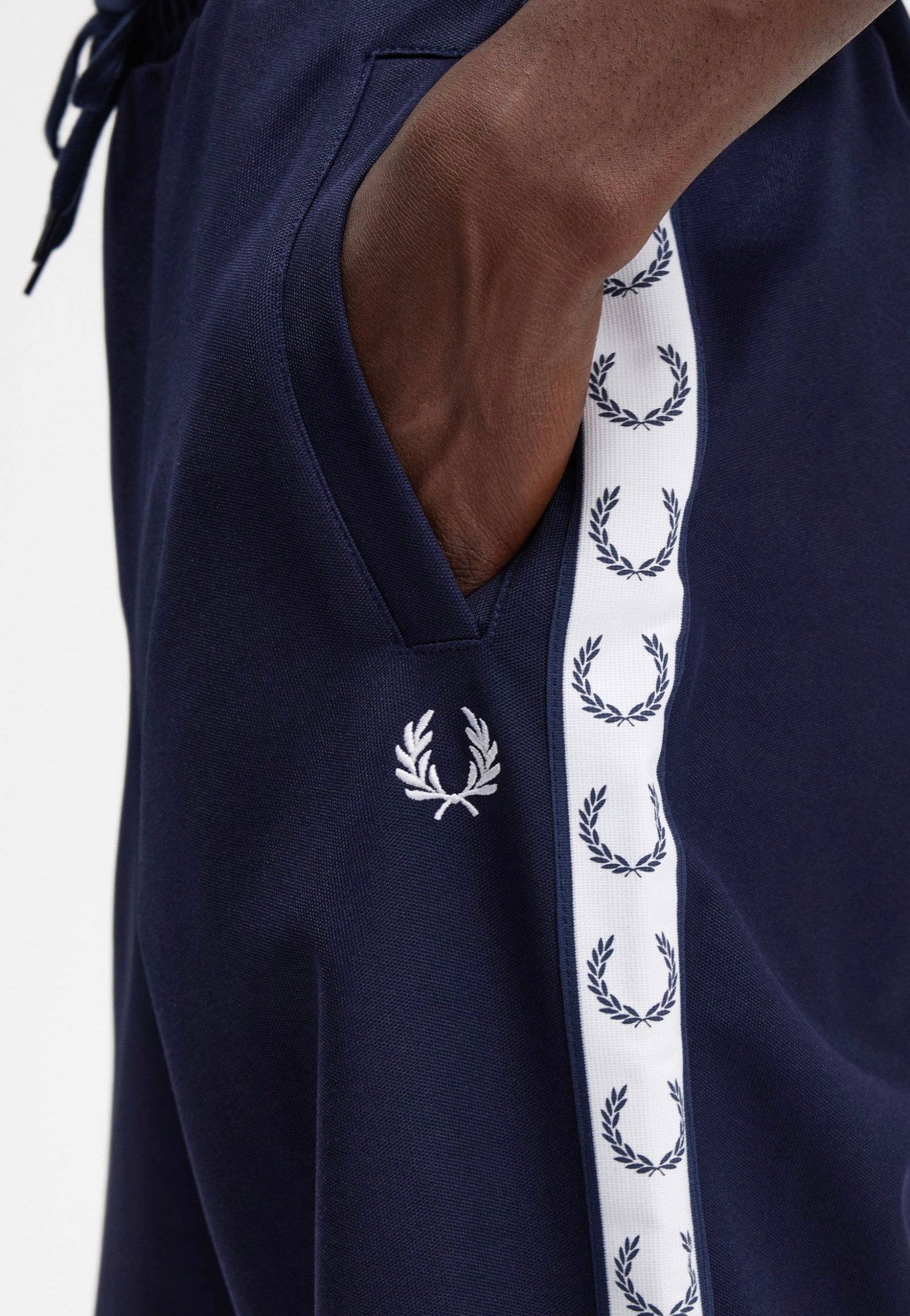 Fred Perry - Taped Track Carbon Blue - Pants | Men-Image