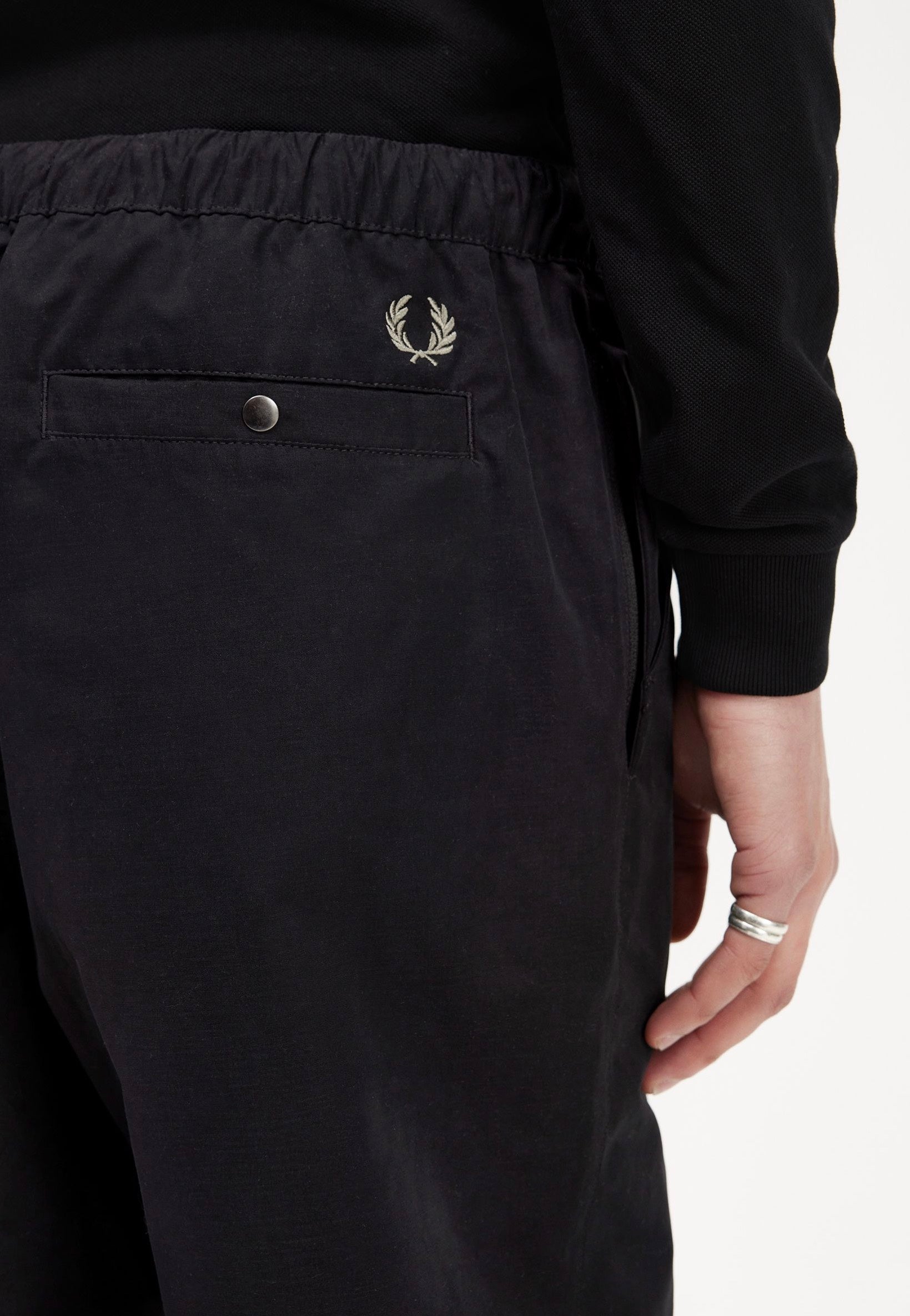 Fred Perry - Utility Black - Pants | Men-Image