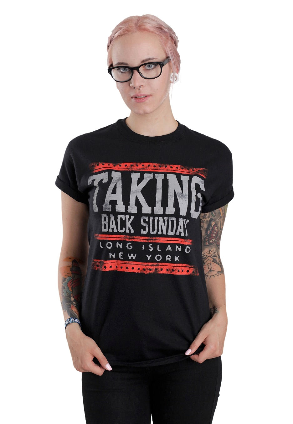 Taking Back Sunday - Stars And Stripes - T-Shirt | Women-Image