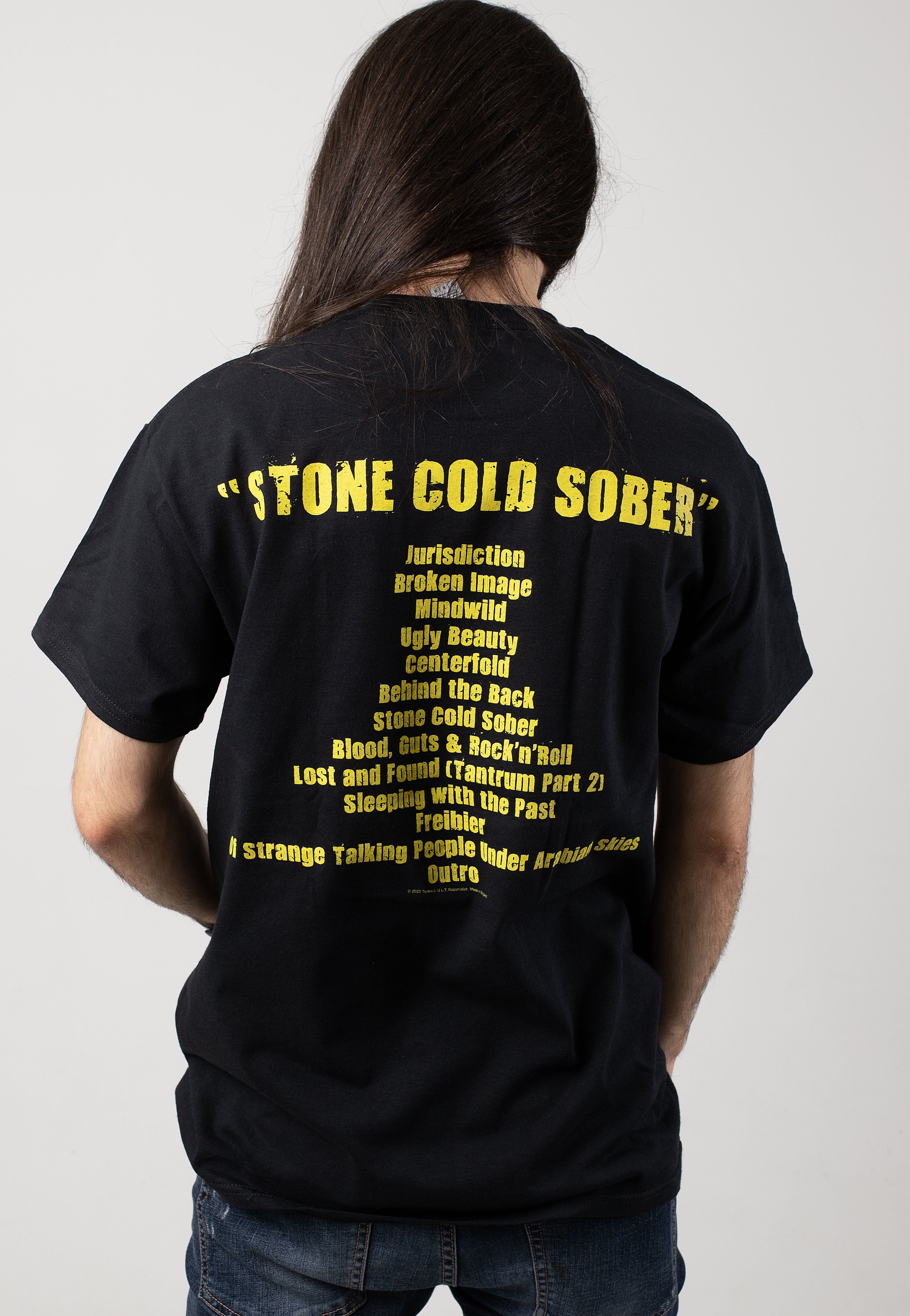 Tankard - Stone Cold Sober - T-Shirt | Men-Image