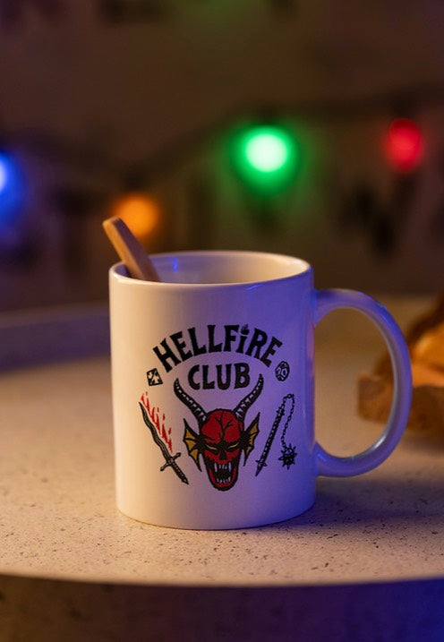 Stranger Things - Hellfire Club White - Mug | Neutral-Image