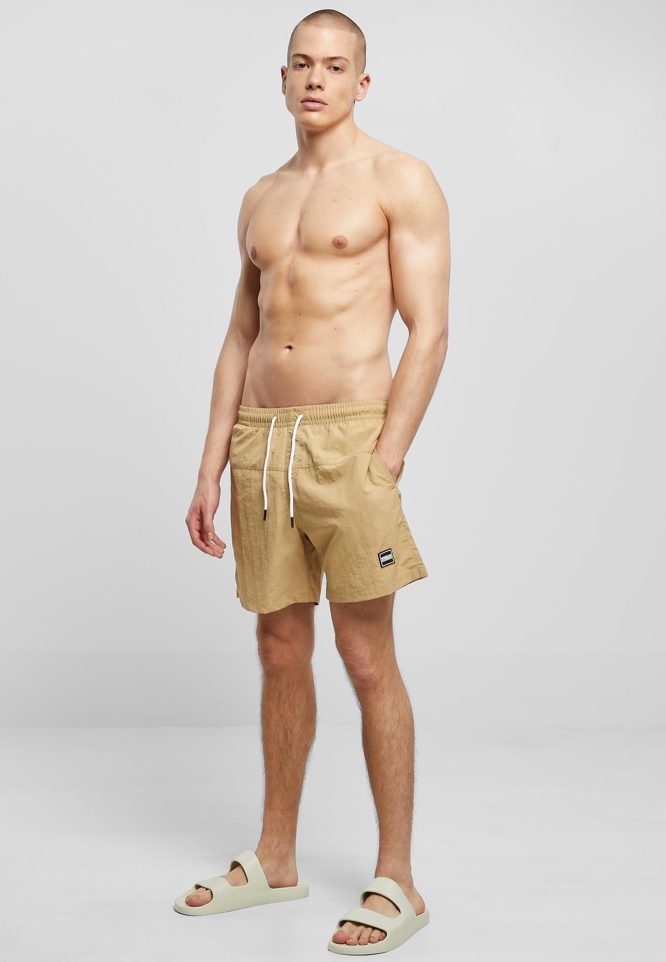 Urban Classics - Block Unionbeige - Board Shorts | Men-Image