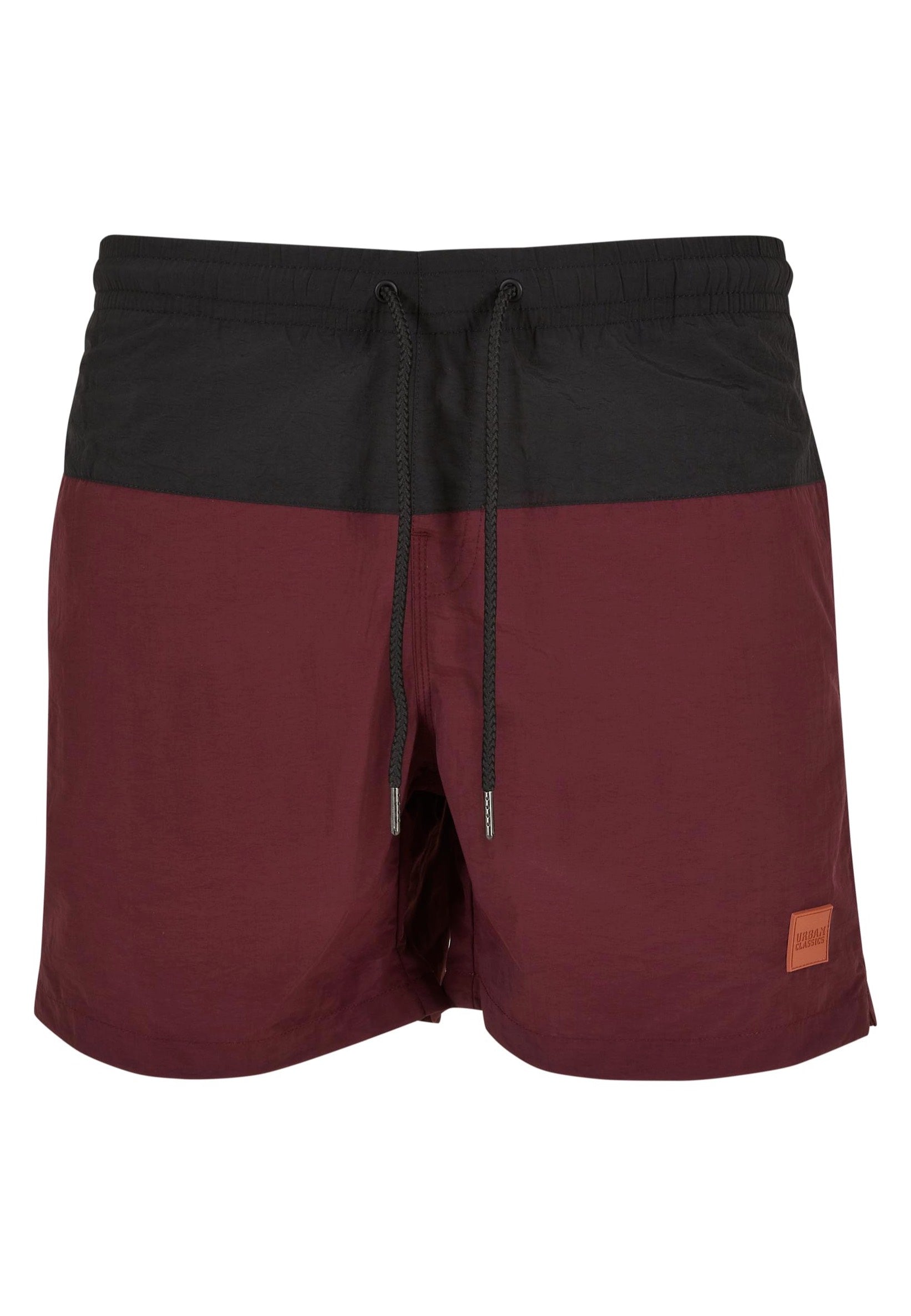 Urban Classics - Block Cherry/Black - Board Shorts | Men-Image