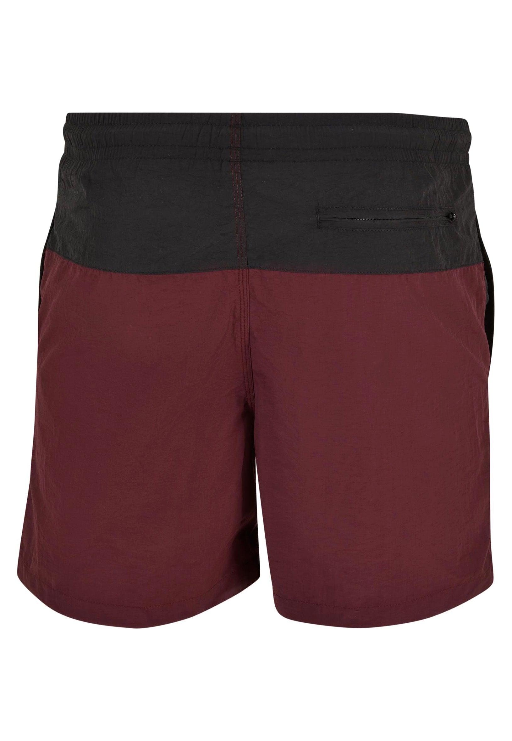 Urban Classics - Block Cherry/Black - Board Shorts | Men-Image