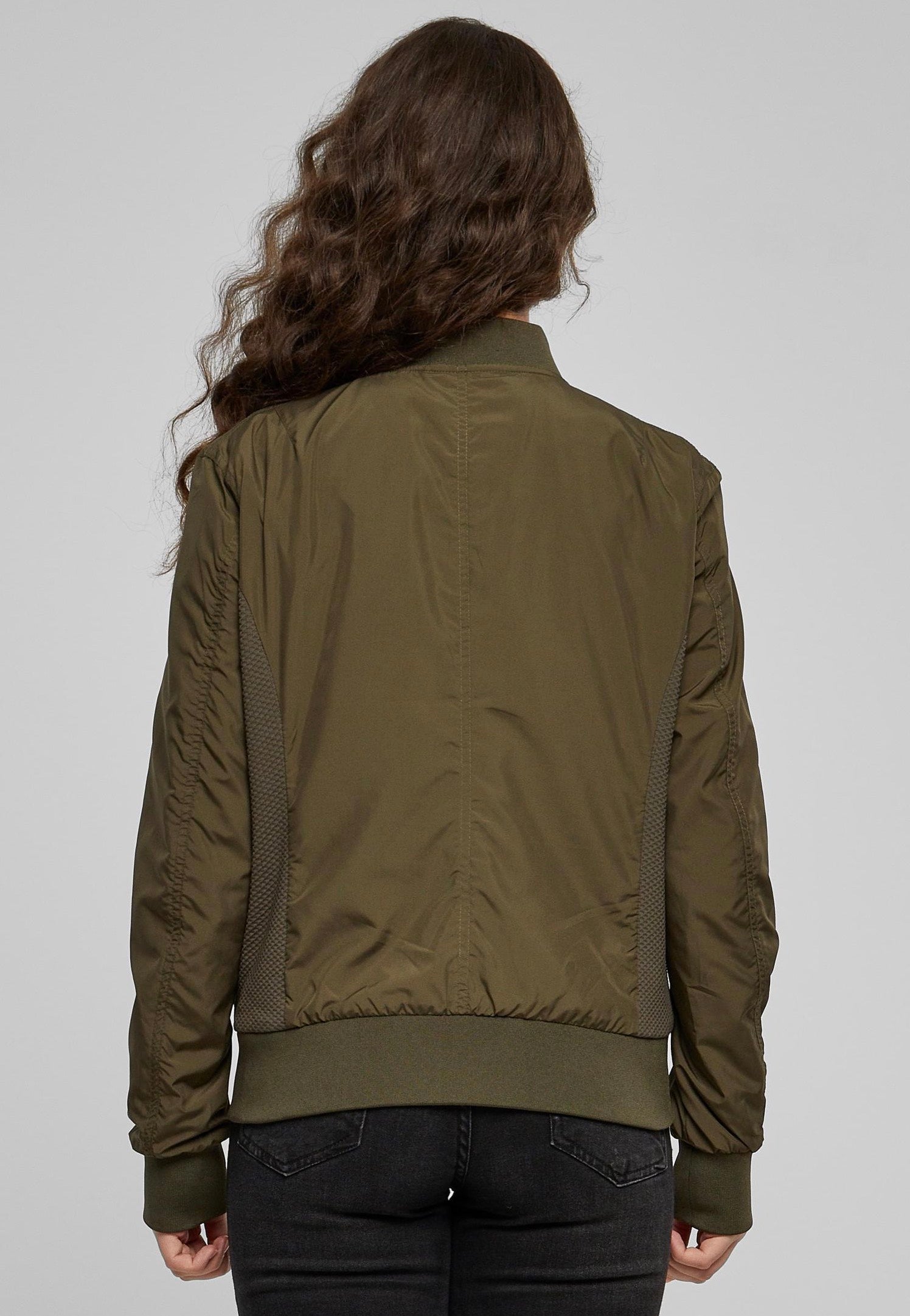 Urban Classics - Ladies Light Bomber Darkolive - Jacket | Women-Image