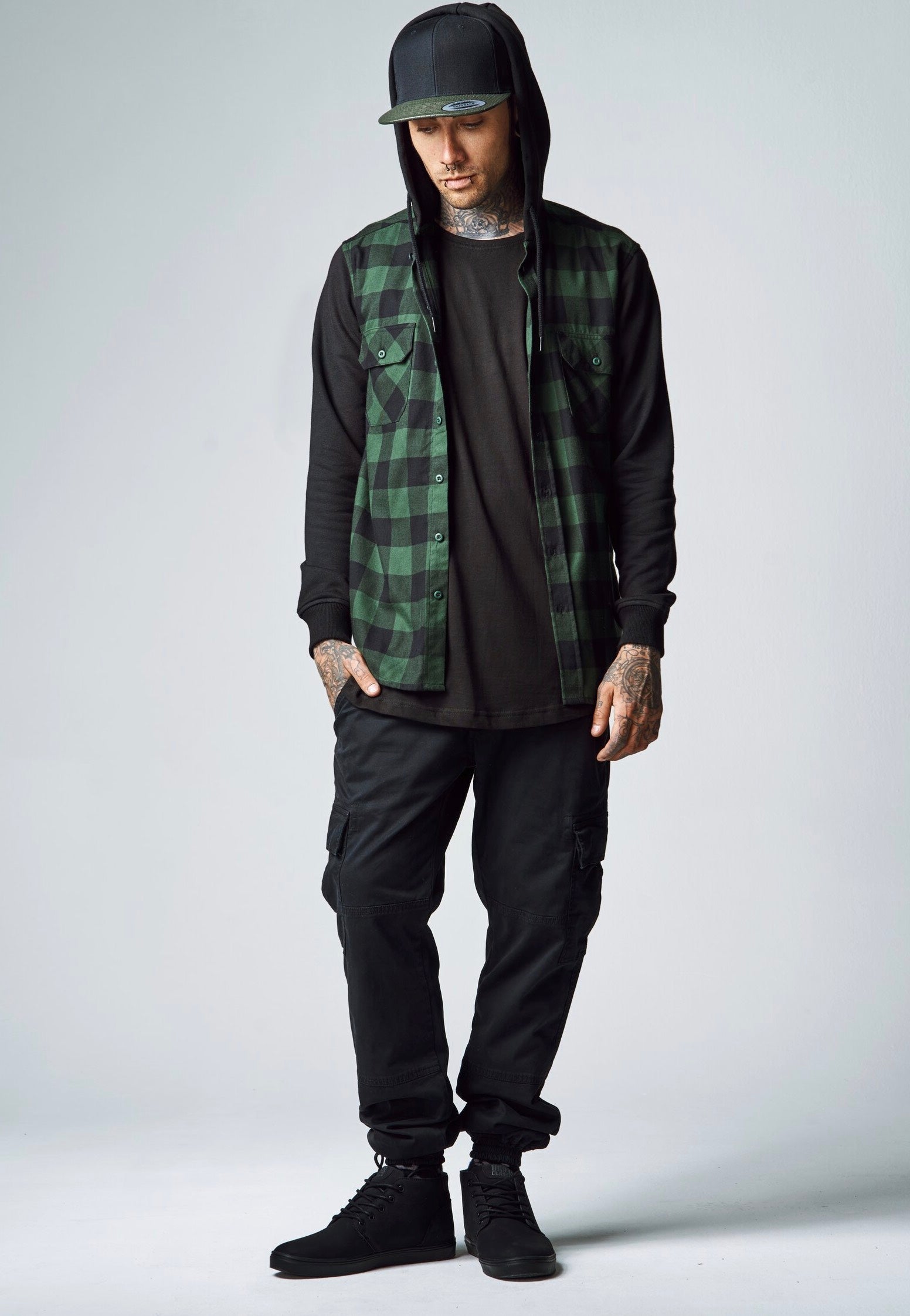 Urban Classics - Washed Cargo Twill - Pants | Men-Image