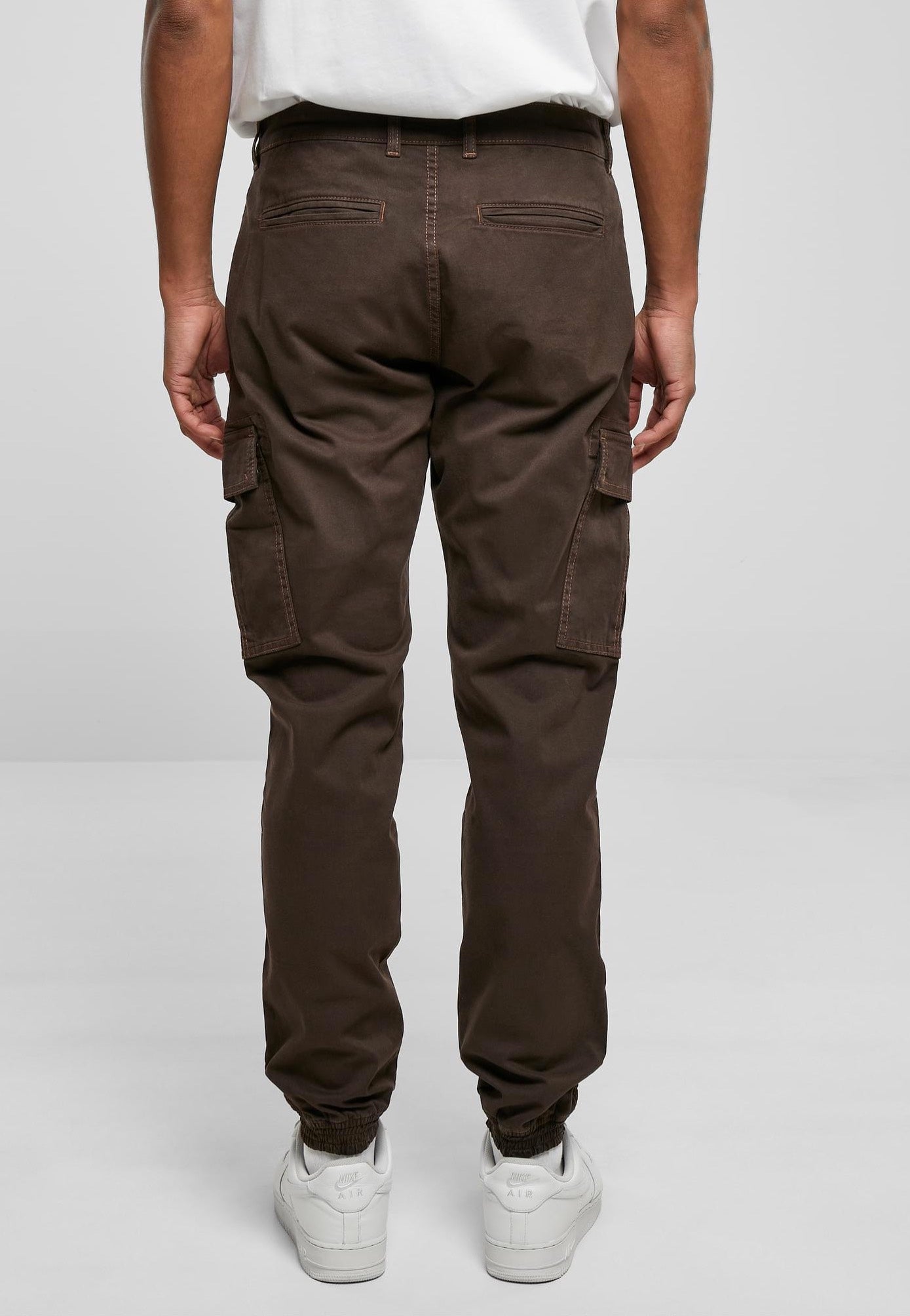 Urban Classics - Washed Cargo Twill Brown - Pants | Men-Image