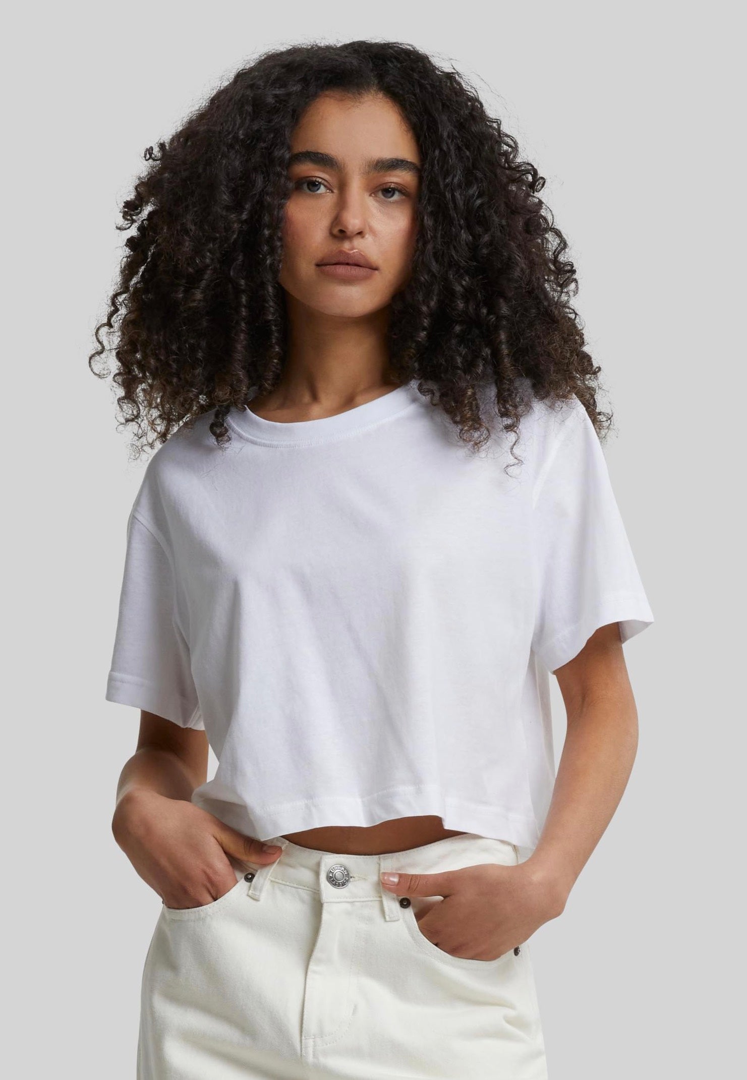 Urban Classics - Short Oversized White - Top | Women-Image