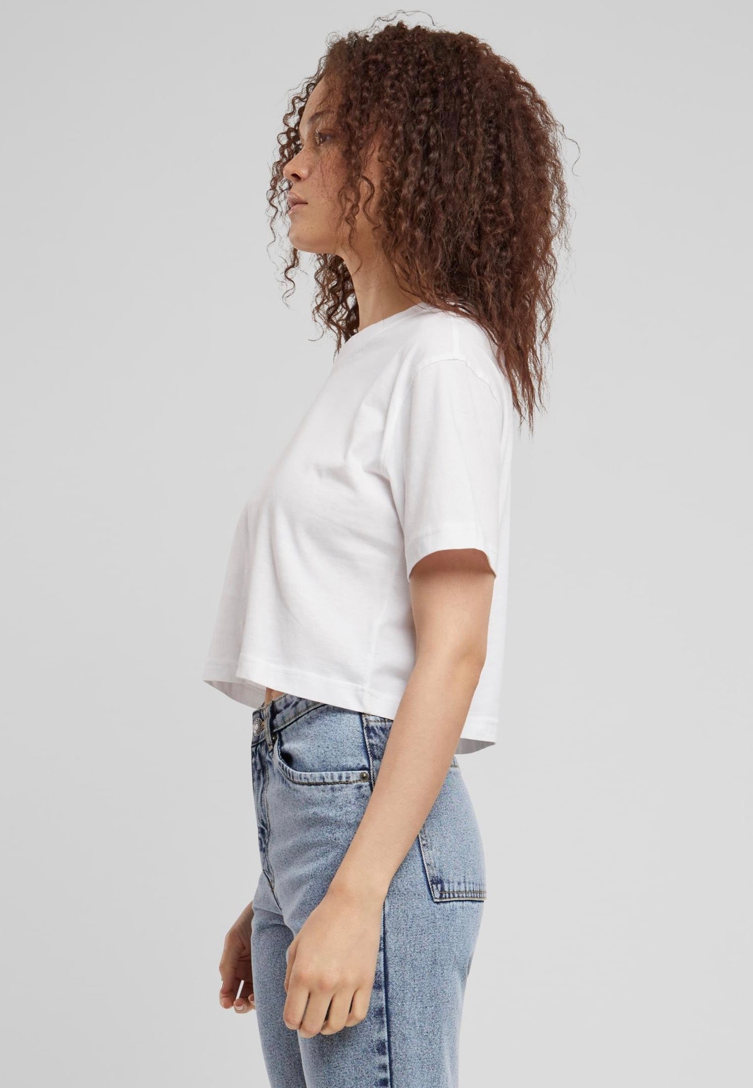 Urban Classics - Short Oversized White - Top | Women-Image