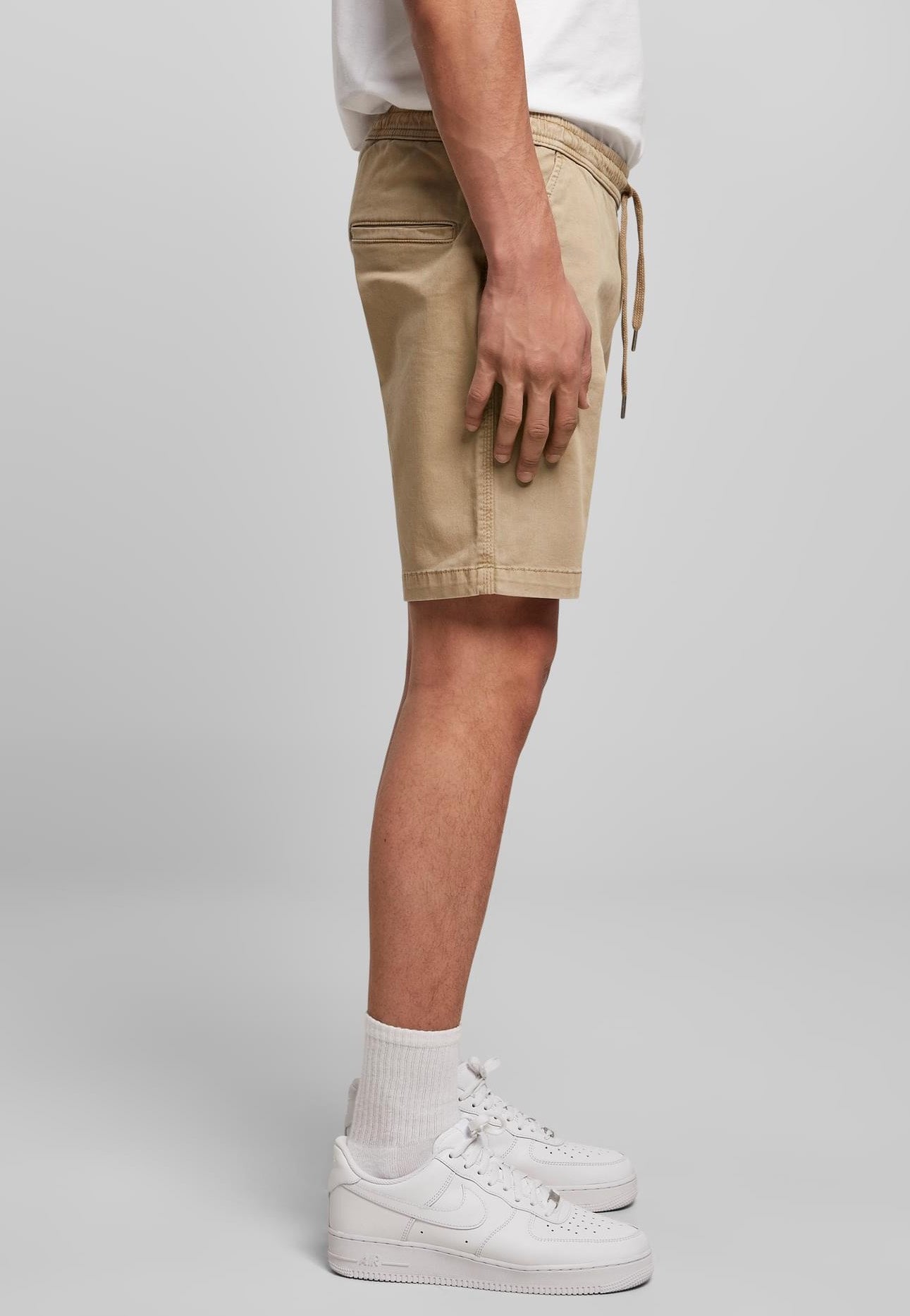 Urban Classics - Stretch Twill Jogging Unionbeige - Shorts | Men-Image