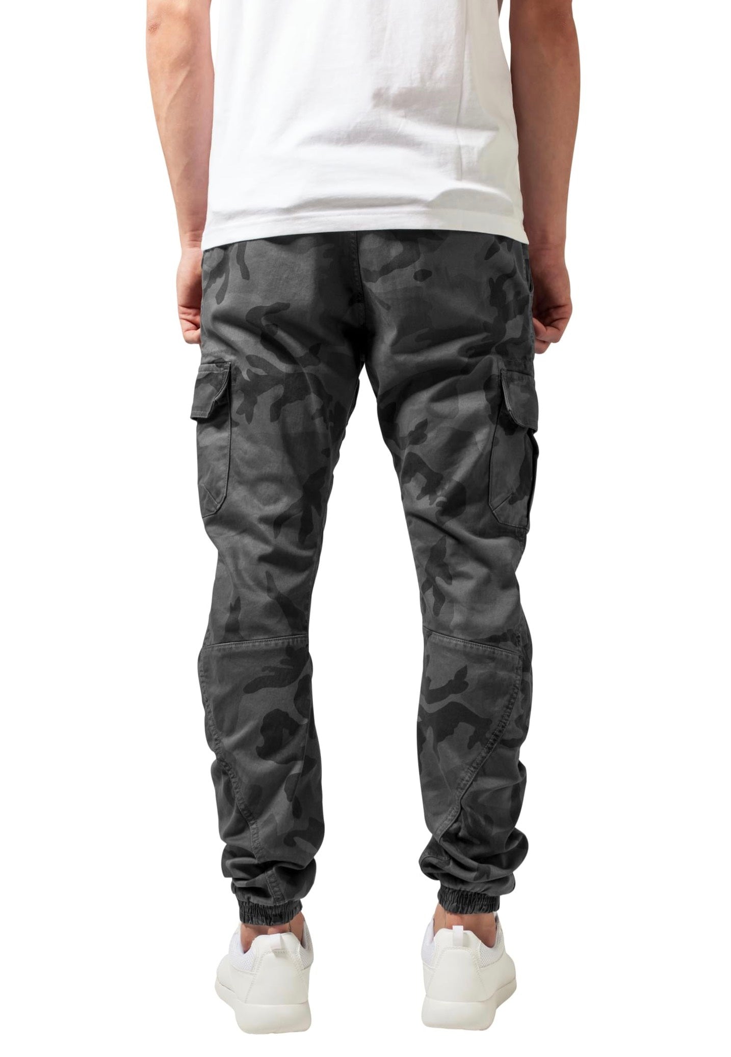 Urban Classics - Camo Cargo Grey Camouflage - Pants | Men-Image