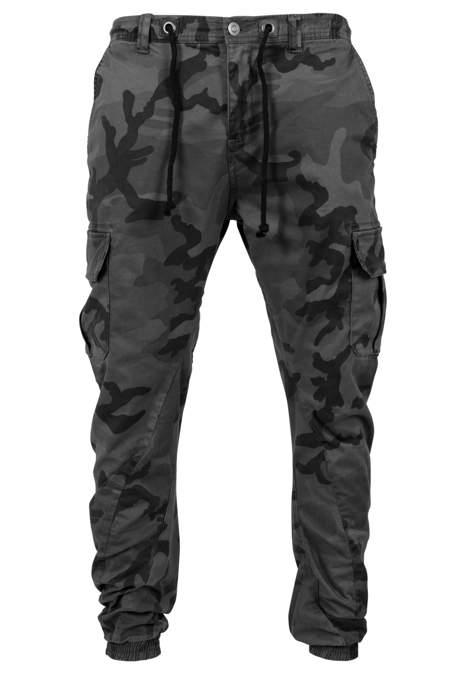 Urban Classics - Camo Cargo Grey Camouflage - Pants | Men-Image