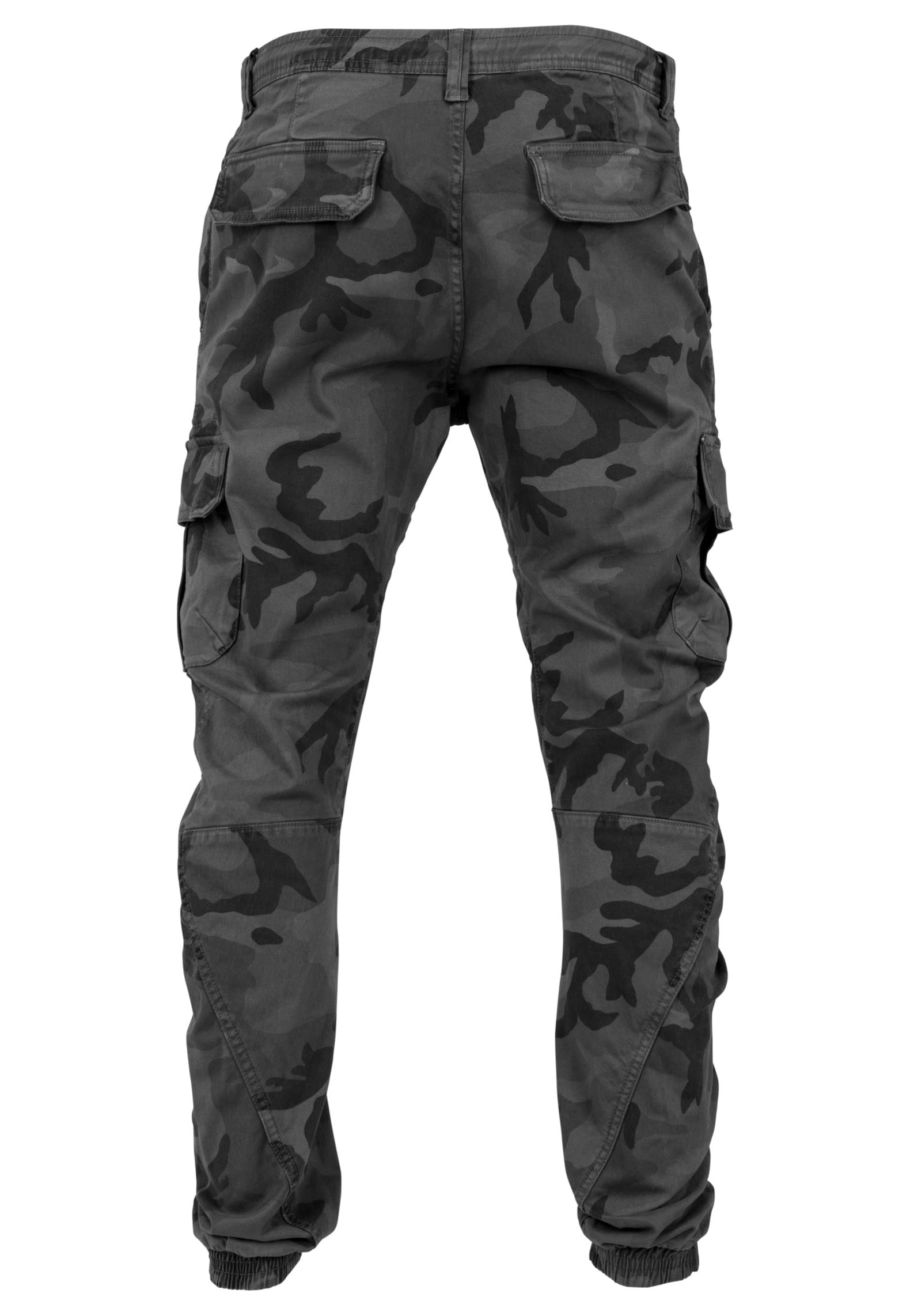 Urban Classics - Camo Cargo Grey Camouflage - Pants | Men-Image