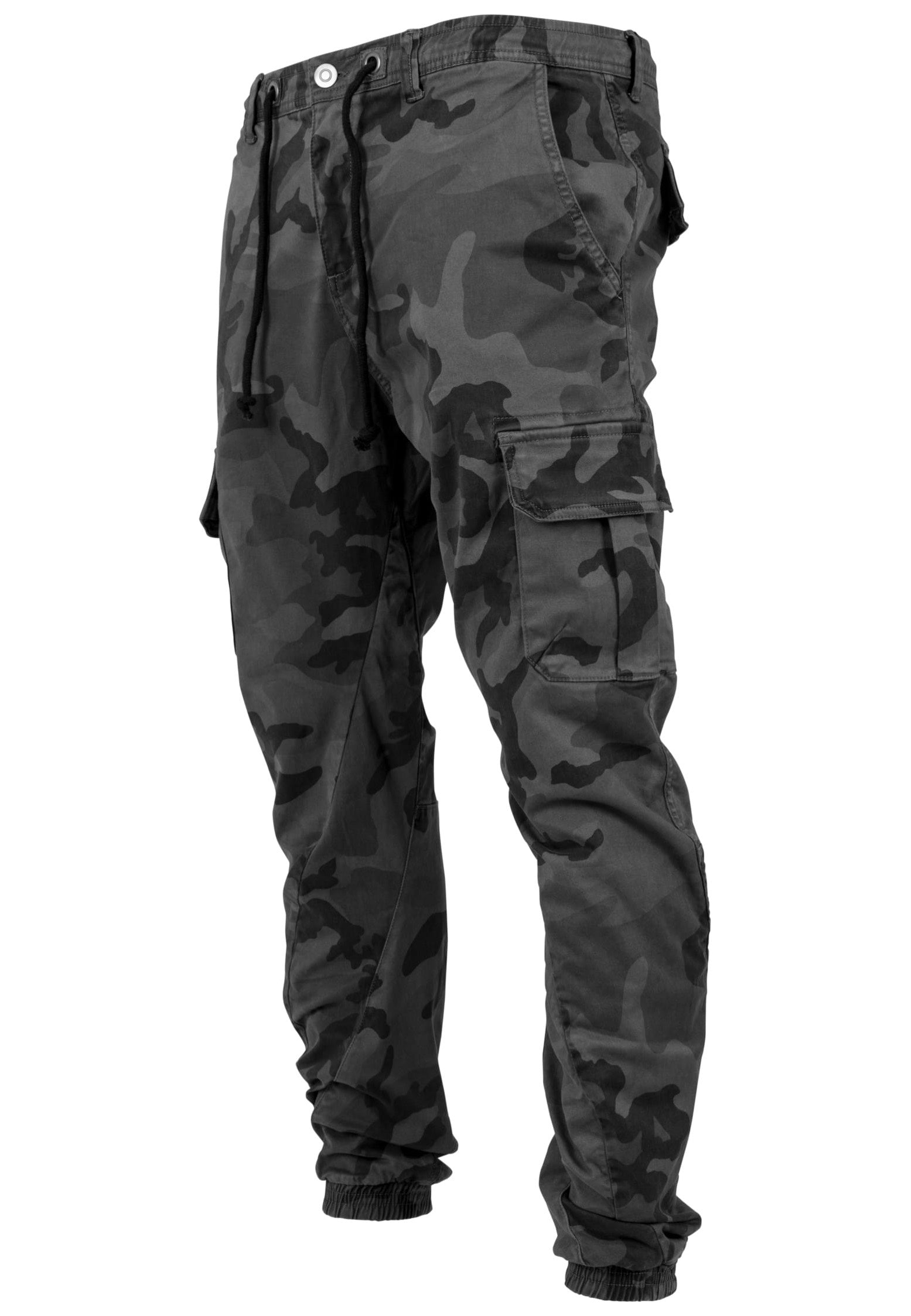 Urban Classics - Camo Cargo Grey Camouflage - Pants | Men-Image