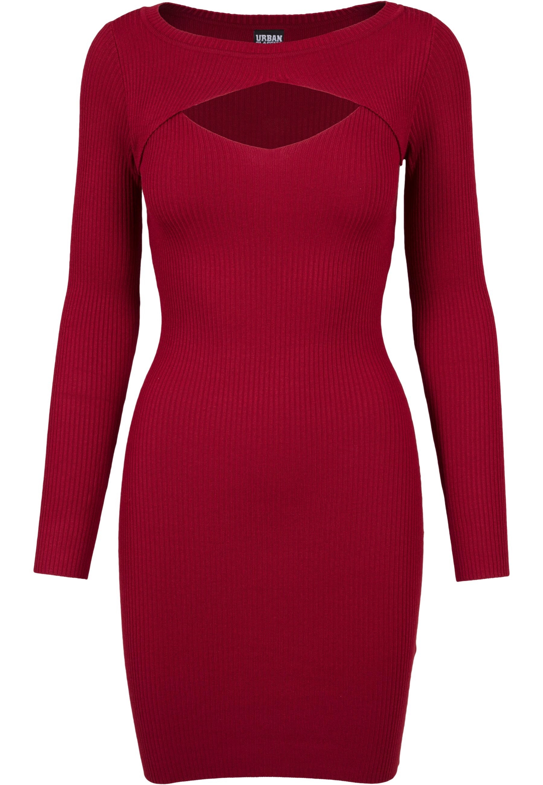 Urban Classics - Ladies Cut Out Burgundy - Dress | Women-Image