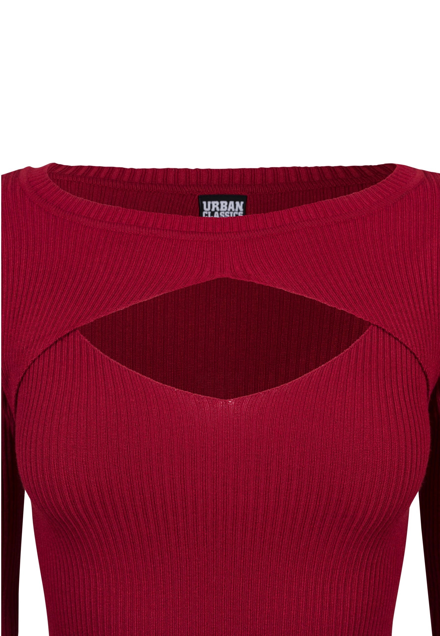 Urban Classics - Ladies Cut Out Burgundy - Dress | Women-Image