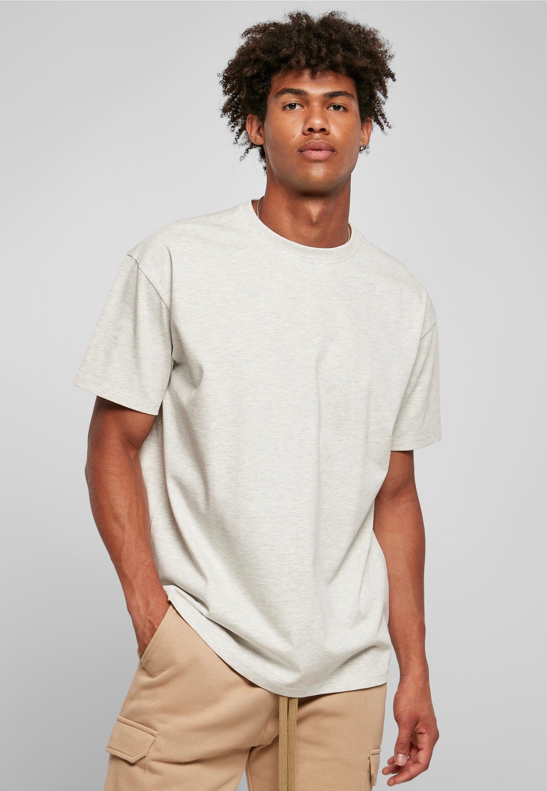 Urban Classics - Heavy Oversized Lightgrey - T-Shirt | Men-Image