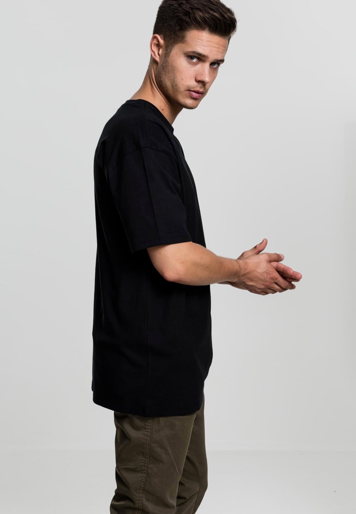 Urban Classics - Heavy Oversized Black - T-Shirt | Men-Image