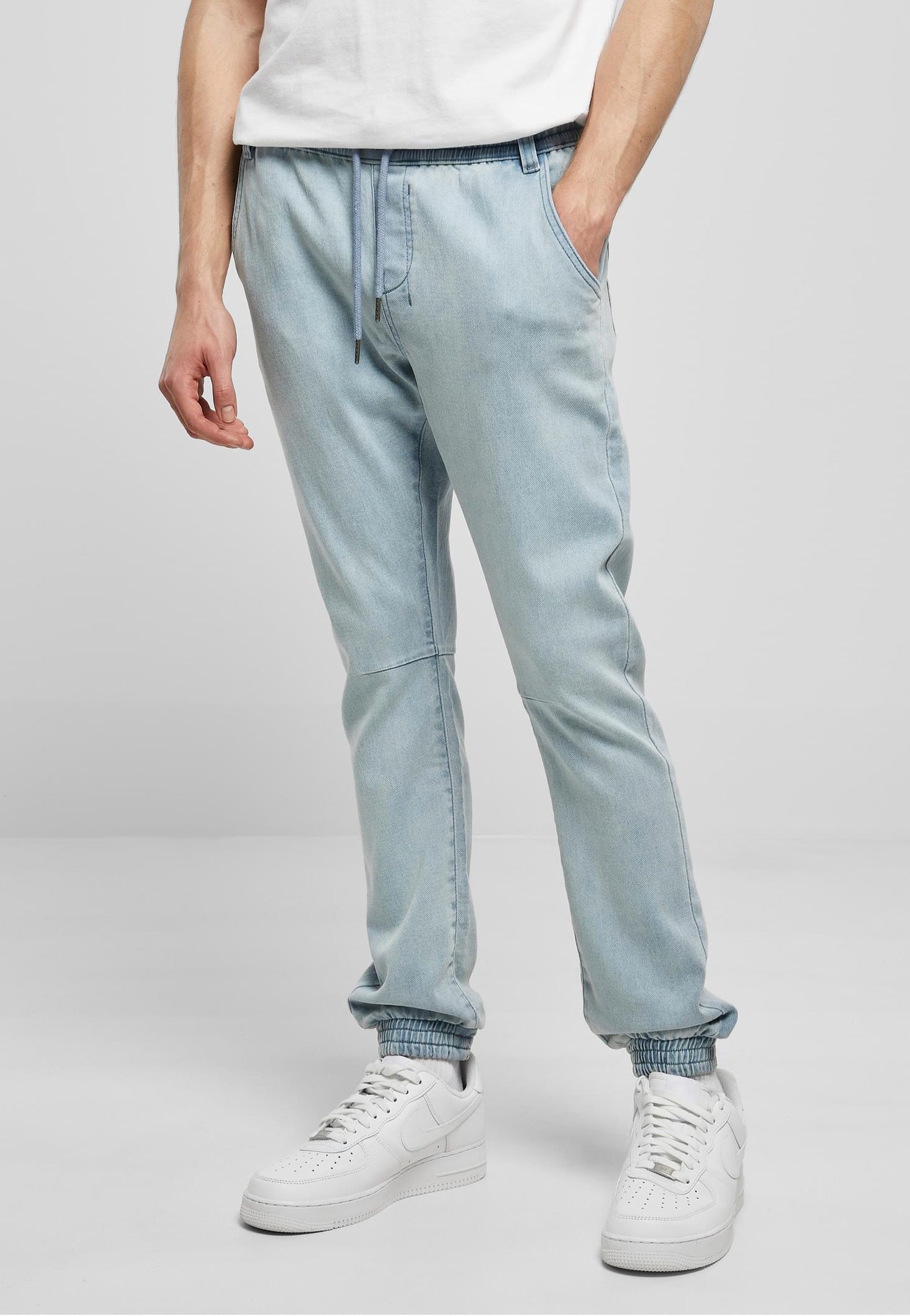 Urban Classics - Knitted Denim Lighter Washed - Pants | Men-Image