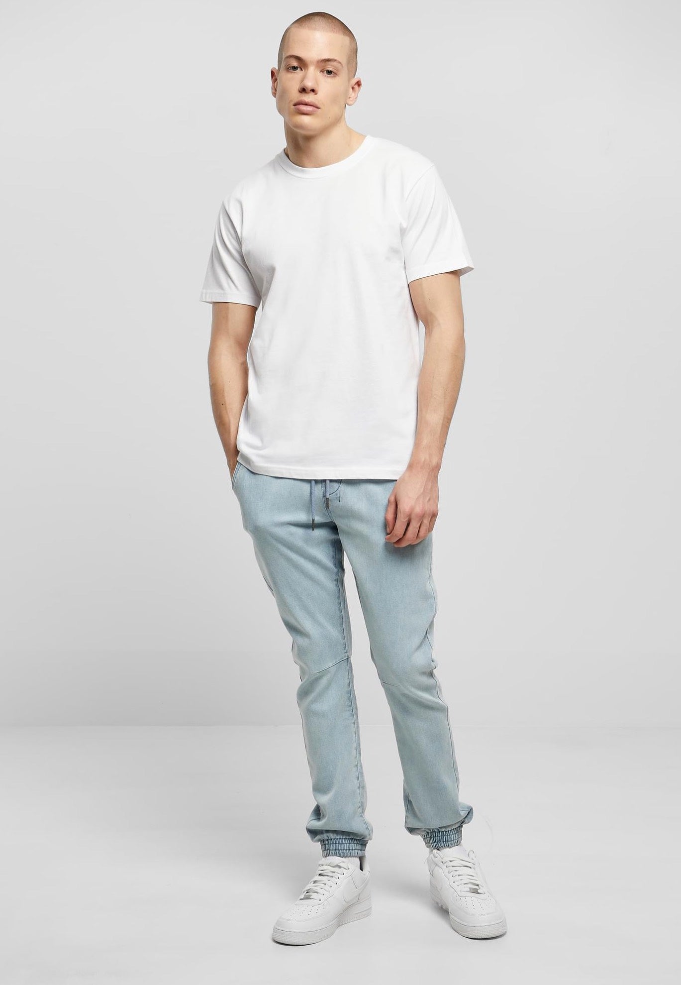 Urban Classics - Knitted Denim Lighter Washed - Pants | Men-Image