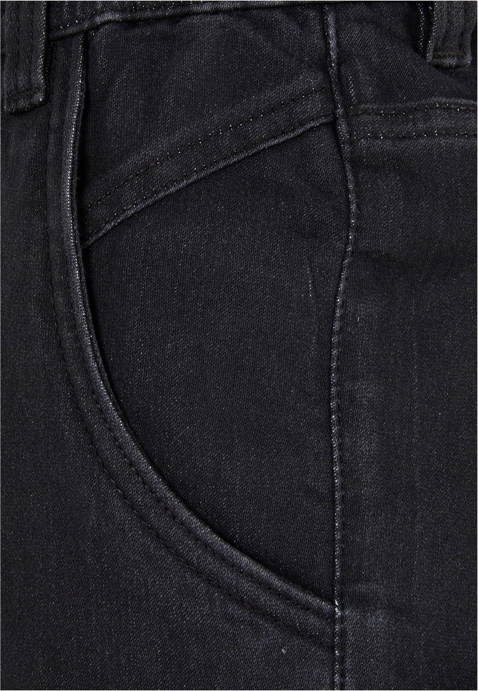 Urban Classics - Knitted Denim Realblack Washed - Pants | Men-Image