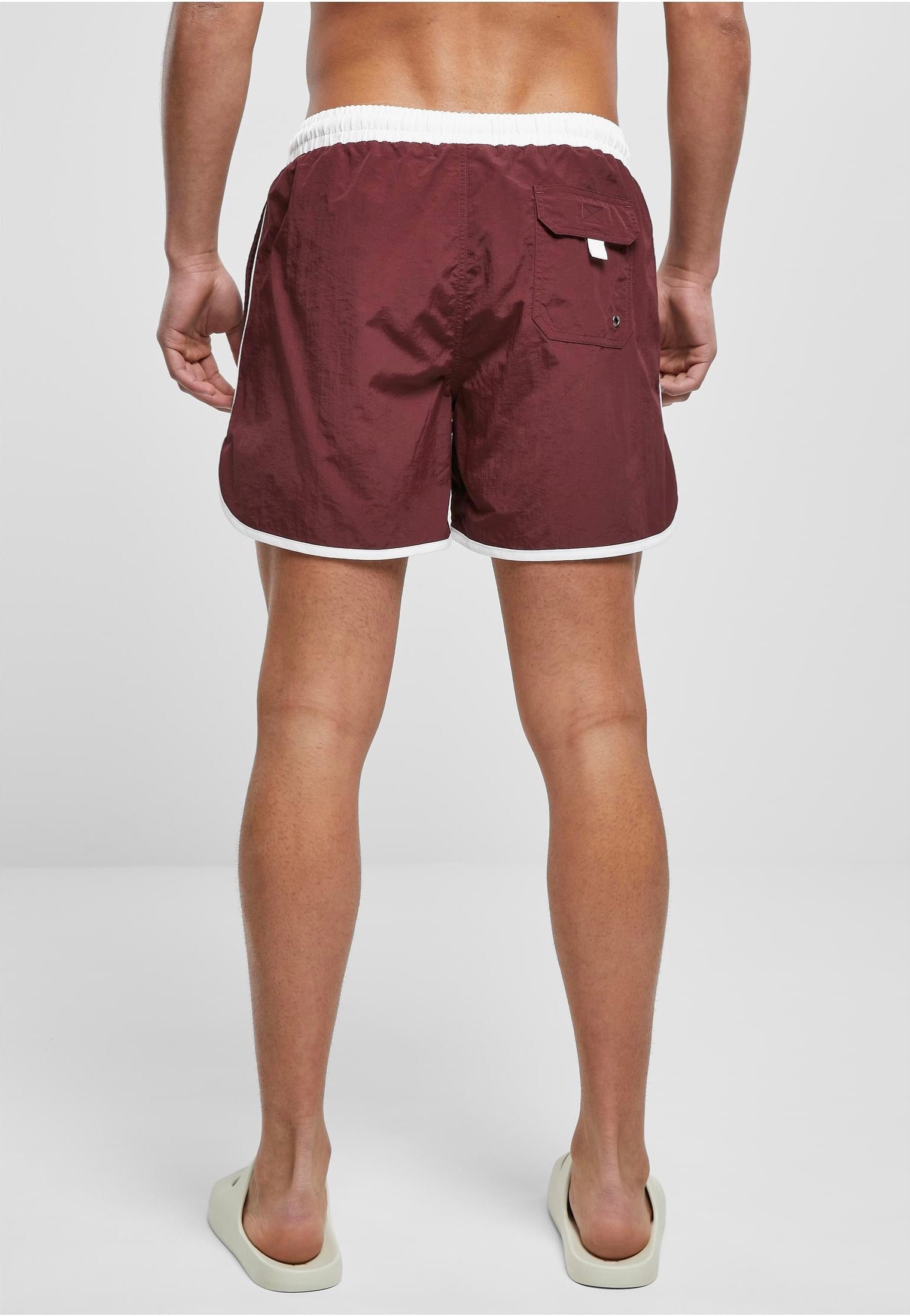 Urban Classics - Retro White/Cherry - Board Shorts | Men-Image