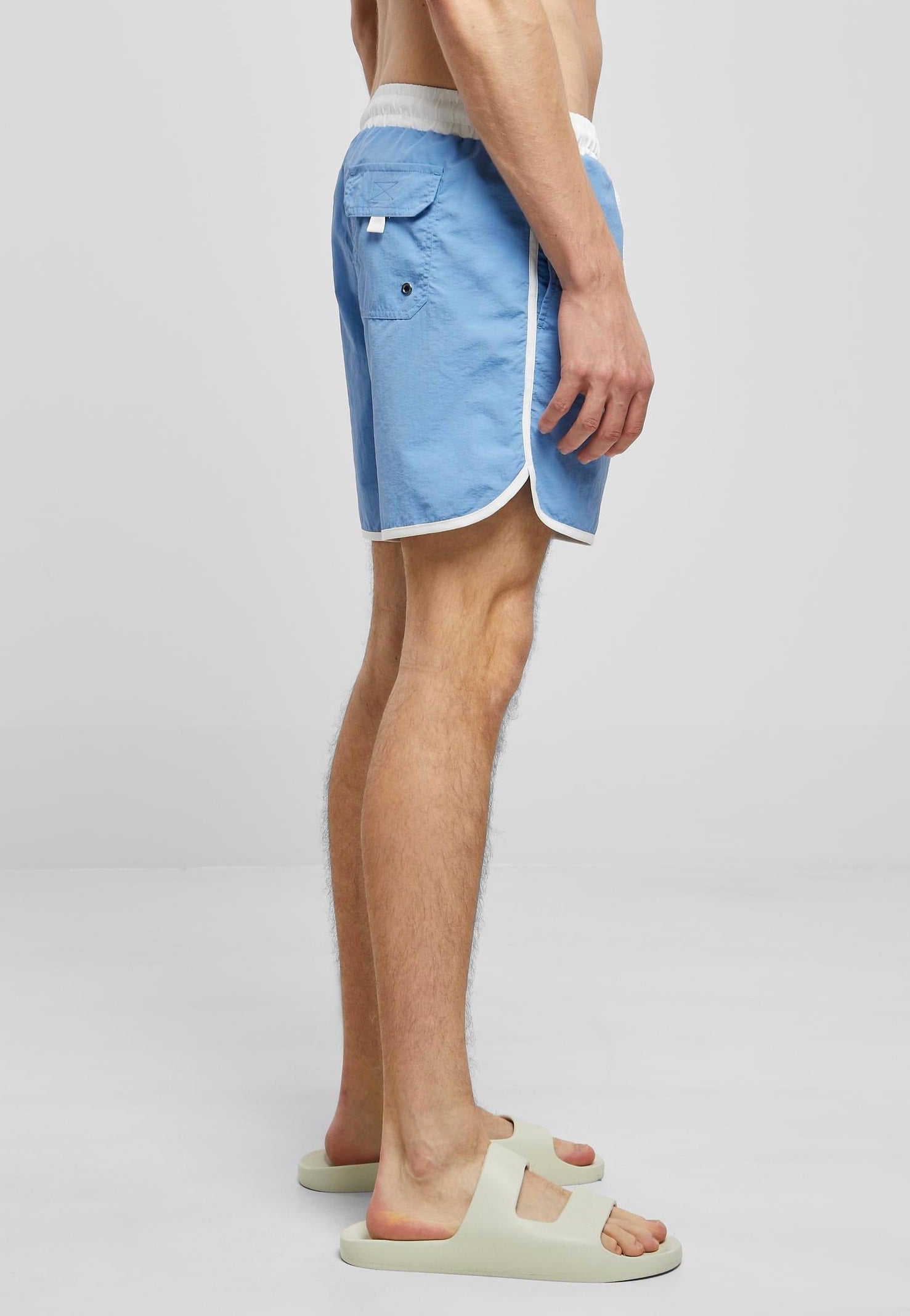 Urban Classics - Retro White/Horizonblue - Board Shorts | Men-Image