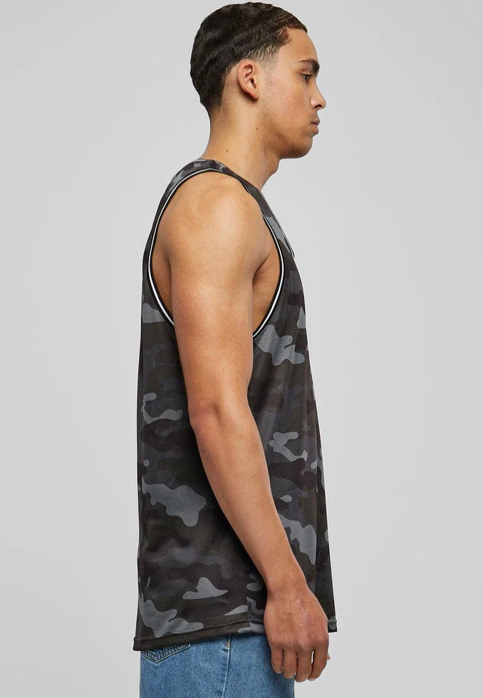 Urban Classics - Camo Mesh Darkcamo - Tank | Men-Image