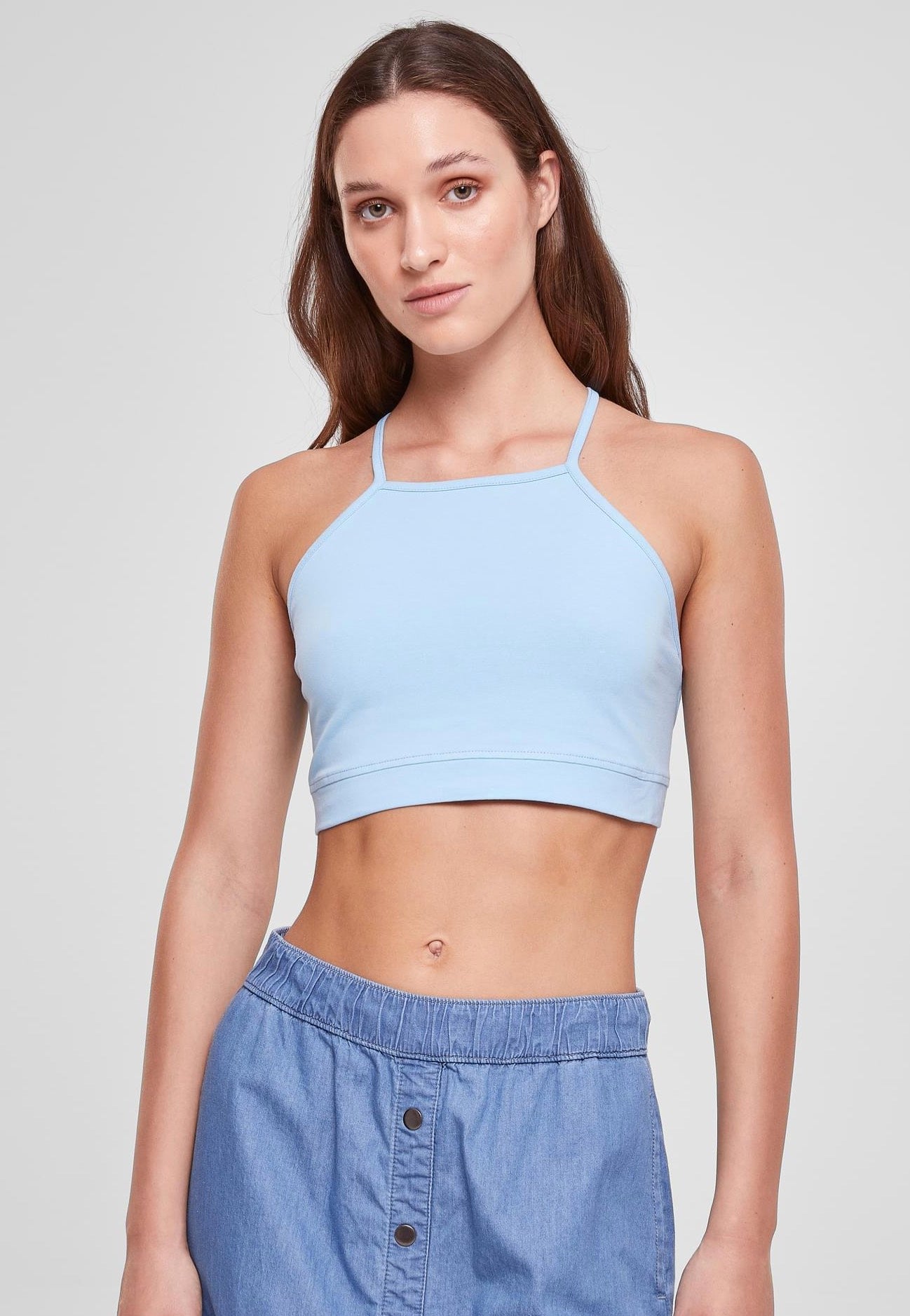 Urban Classics - Ladies Triangle Balticblue - Top | Women-Image