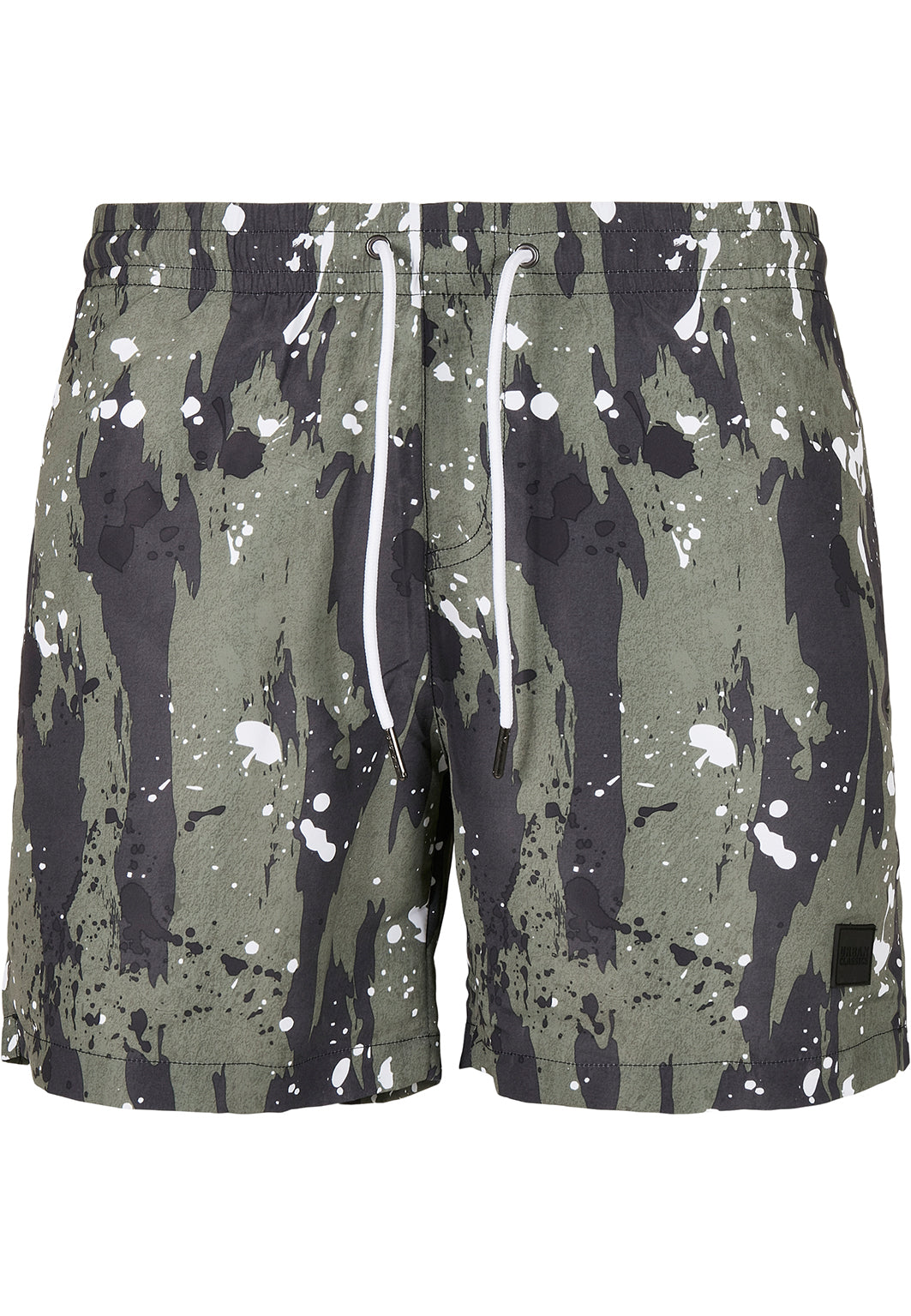 Urban Classics - Pattern Swim White Dot Camo Aop - Board Shorts | Men-Image