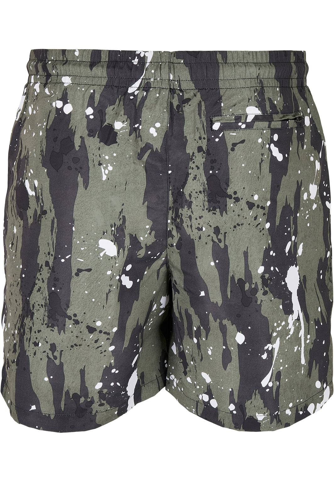 Urban Classics - Pattern Swim White Dot Camo Aop - Board Shorts | Men-Image