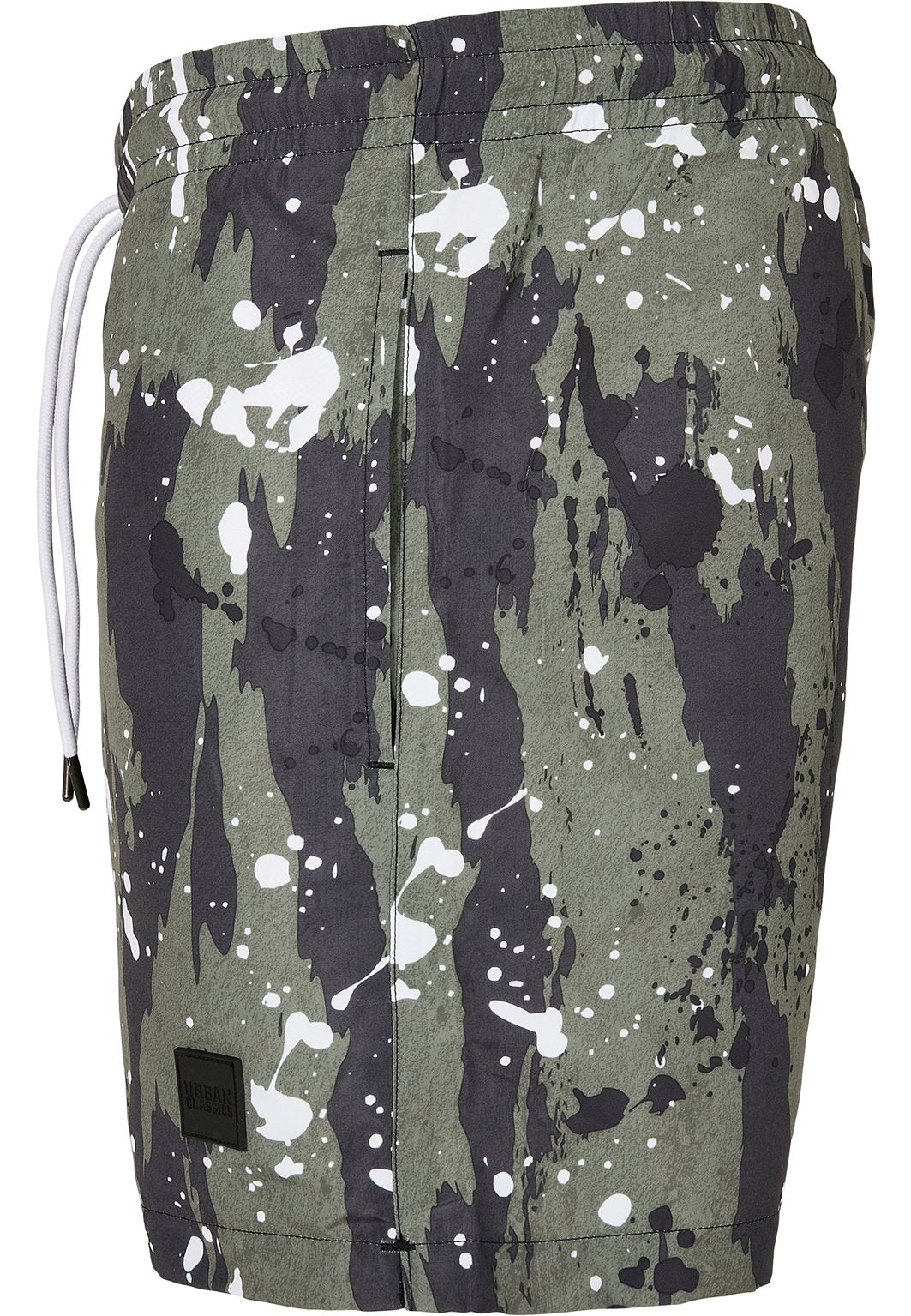 Urban Classics - Pattern Swim White Dot Camo Aop - Board Shorts | Men-Image