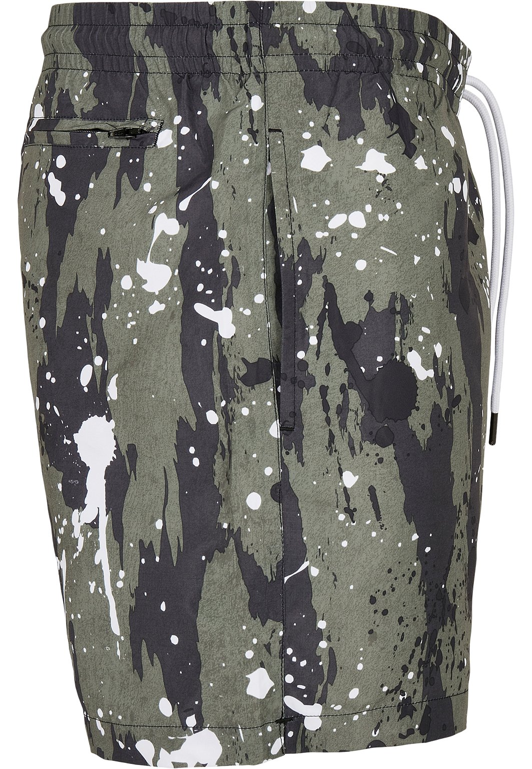 Urban Classics - Pattern Swim White Dot Camo Aop - Board Shorts | Men-Image