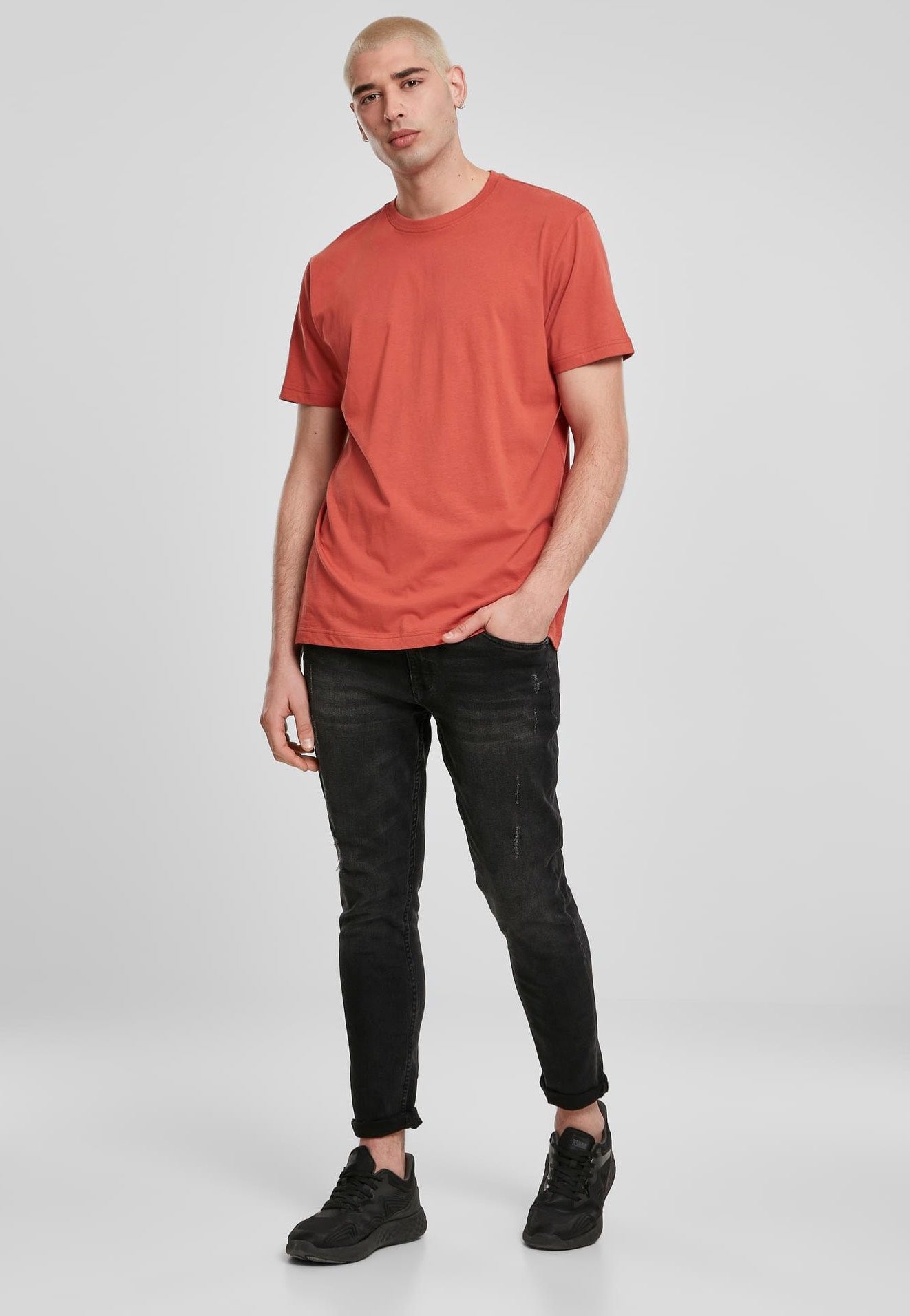 Urban Classics - Basic Burned Red - T-Shirt | Men-Image