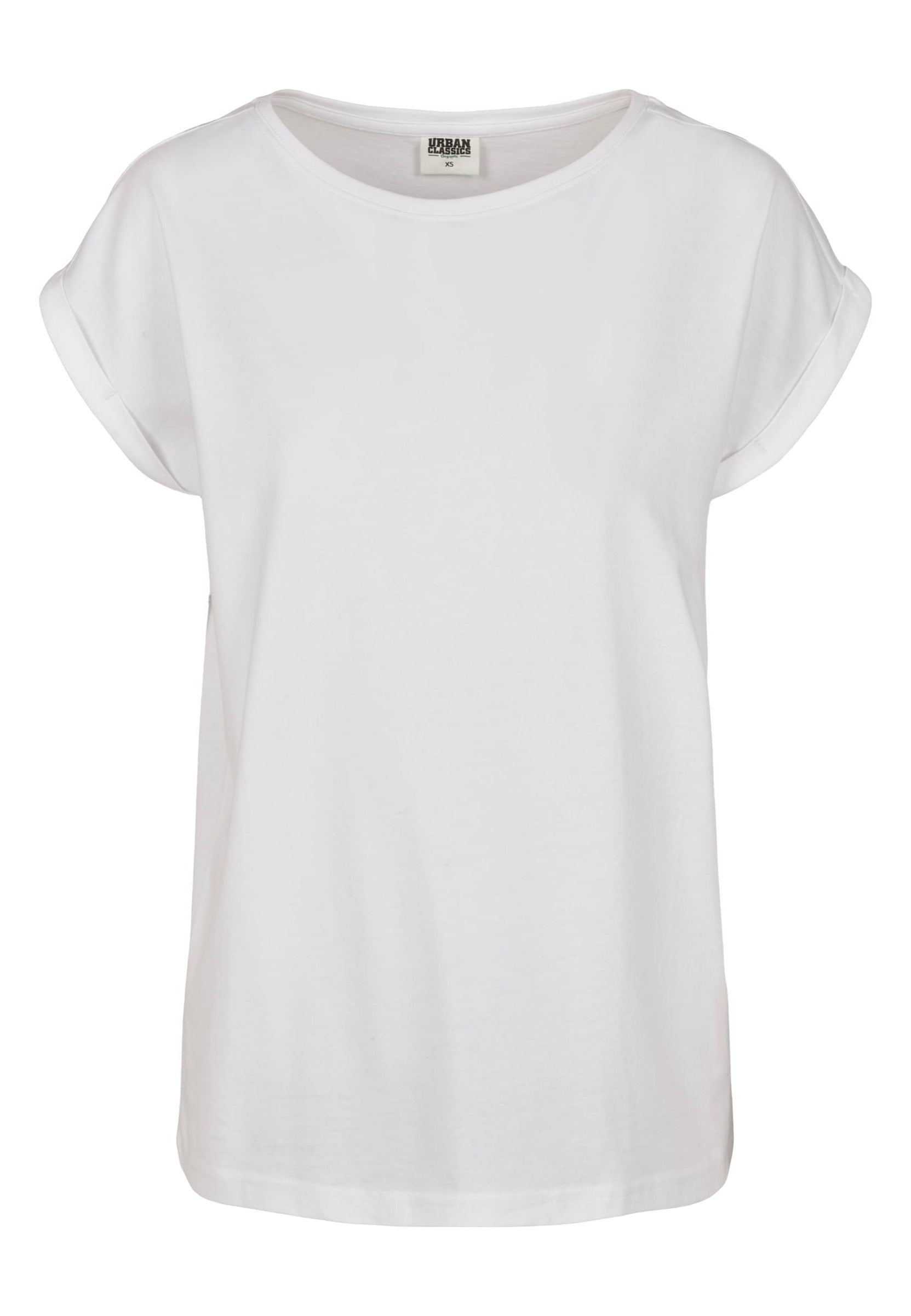 Urban Classics - Ladies Organic Extended Shoulder White - T-Shirt | Women-Image