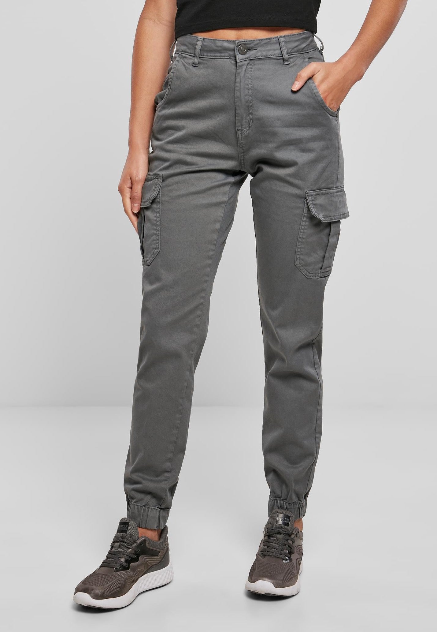 Urban Classics - Ladies High Waist Lightshadow - Pants | Women-Image