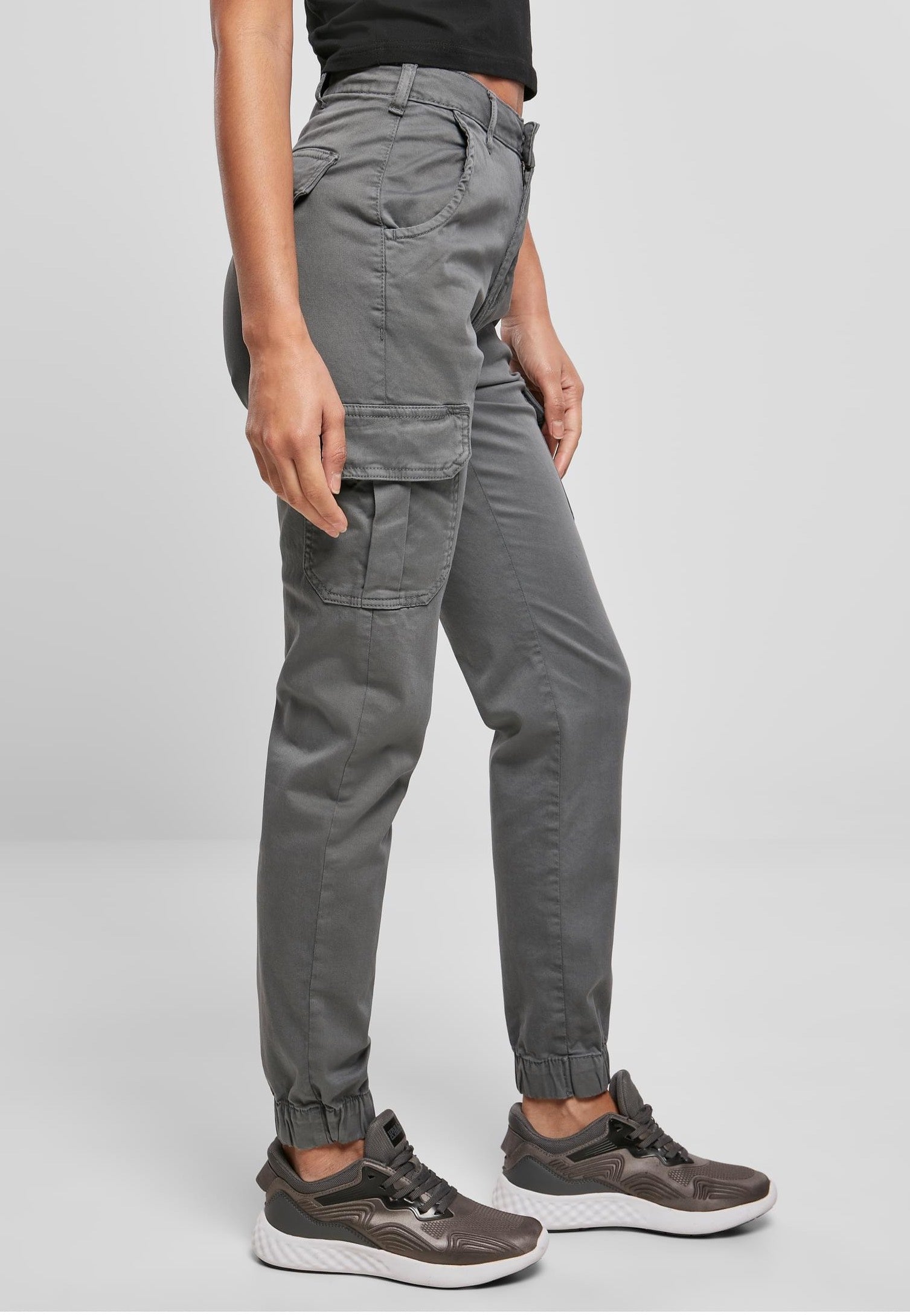 Urban Classics - Ladies High Waist Lightshadow - Pants | Women-Image