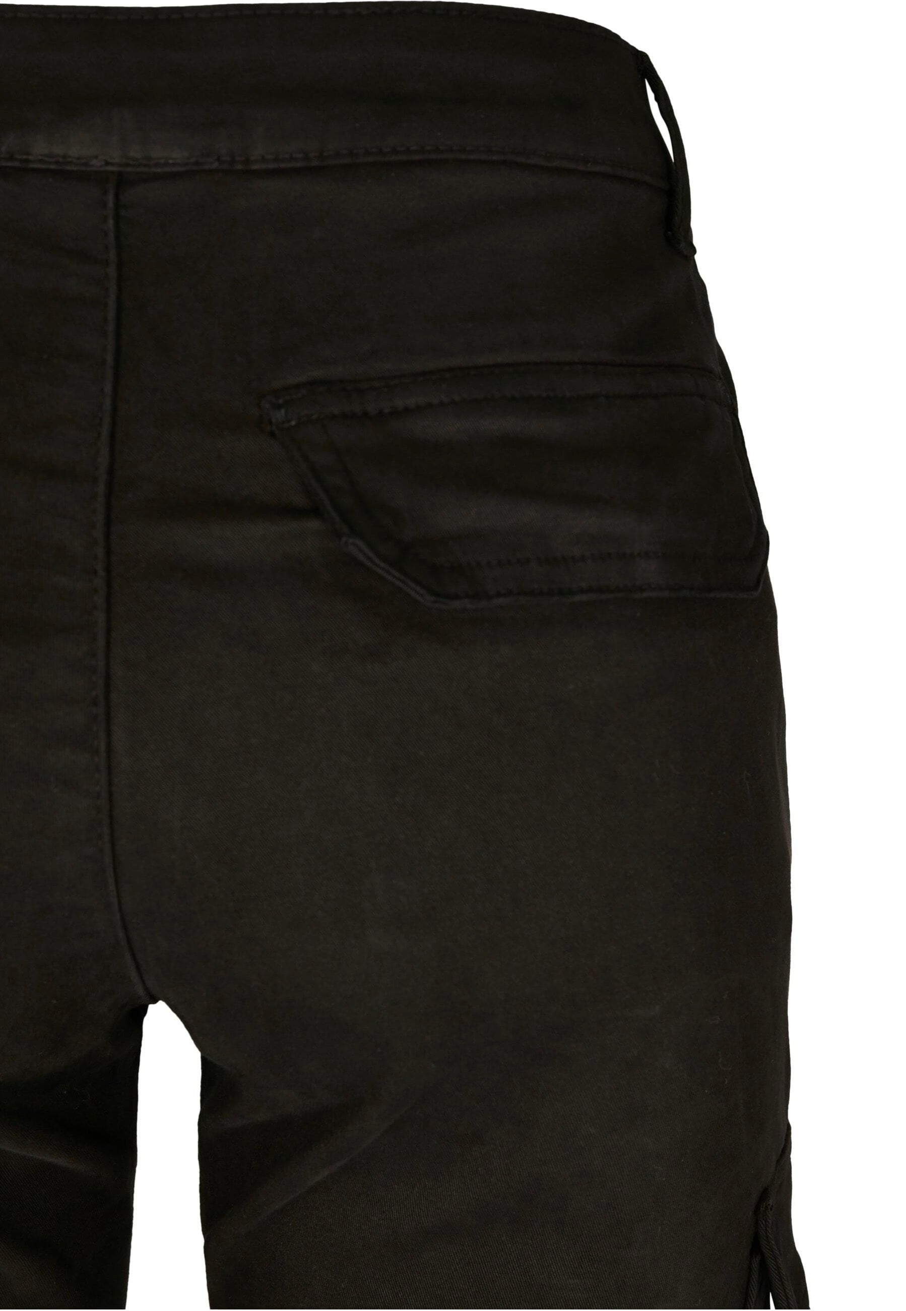 Urban Classics - Ladies High Waist Cargo Black - Pants | Women-Image