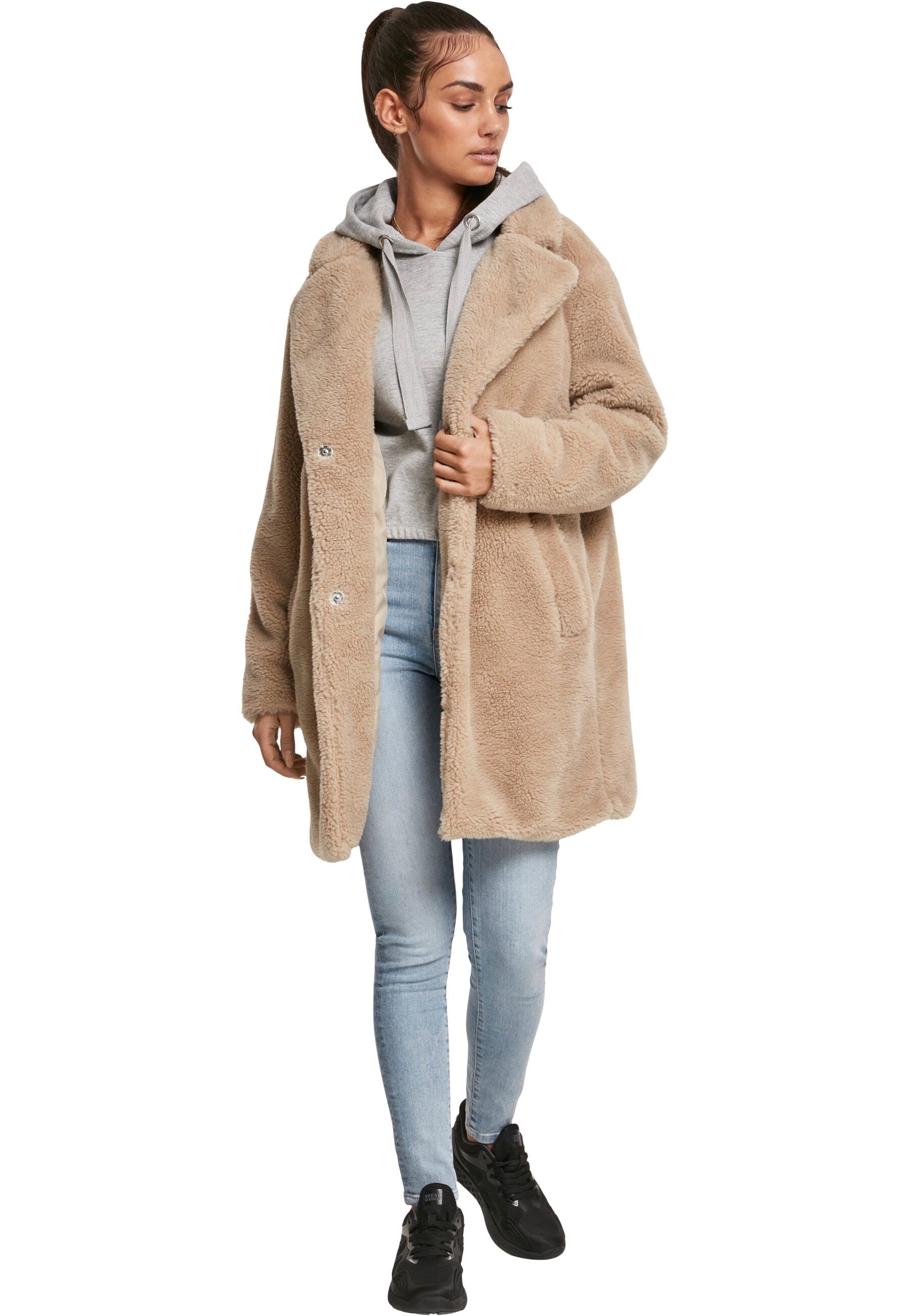 Urban Classics - Oversized Sherpa Sand - Jacket | Women-Image