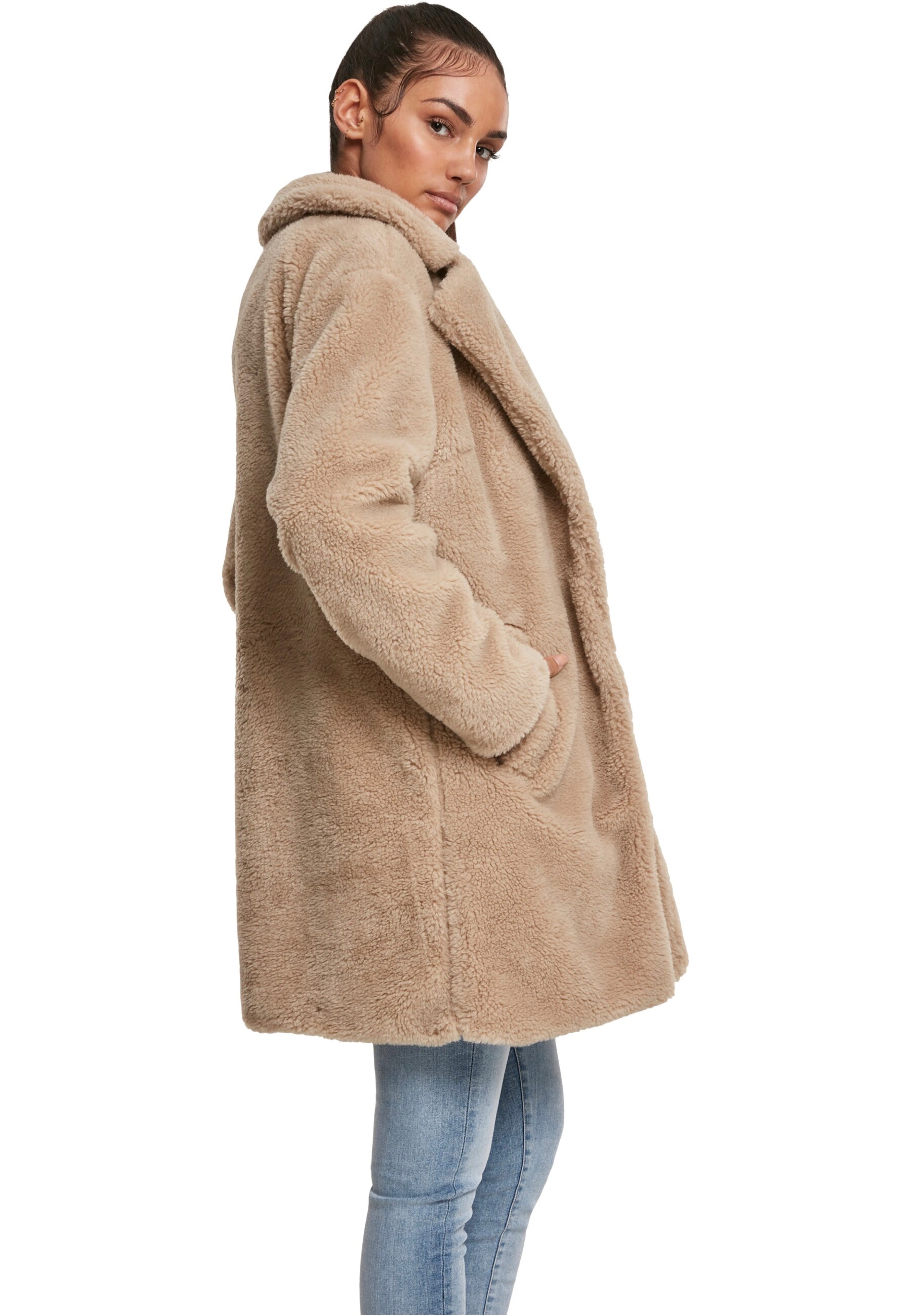 Urban Classics - Oversized Sherpa Sand - Jacket | Women-Image