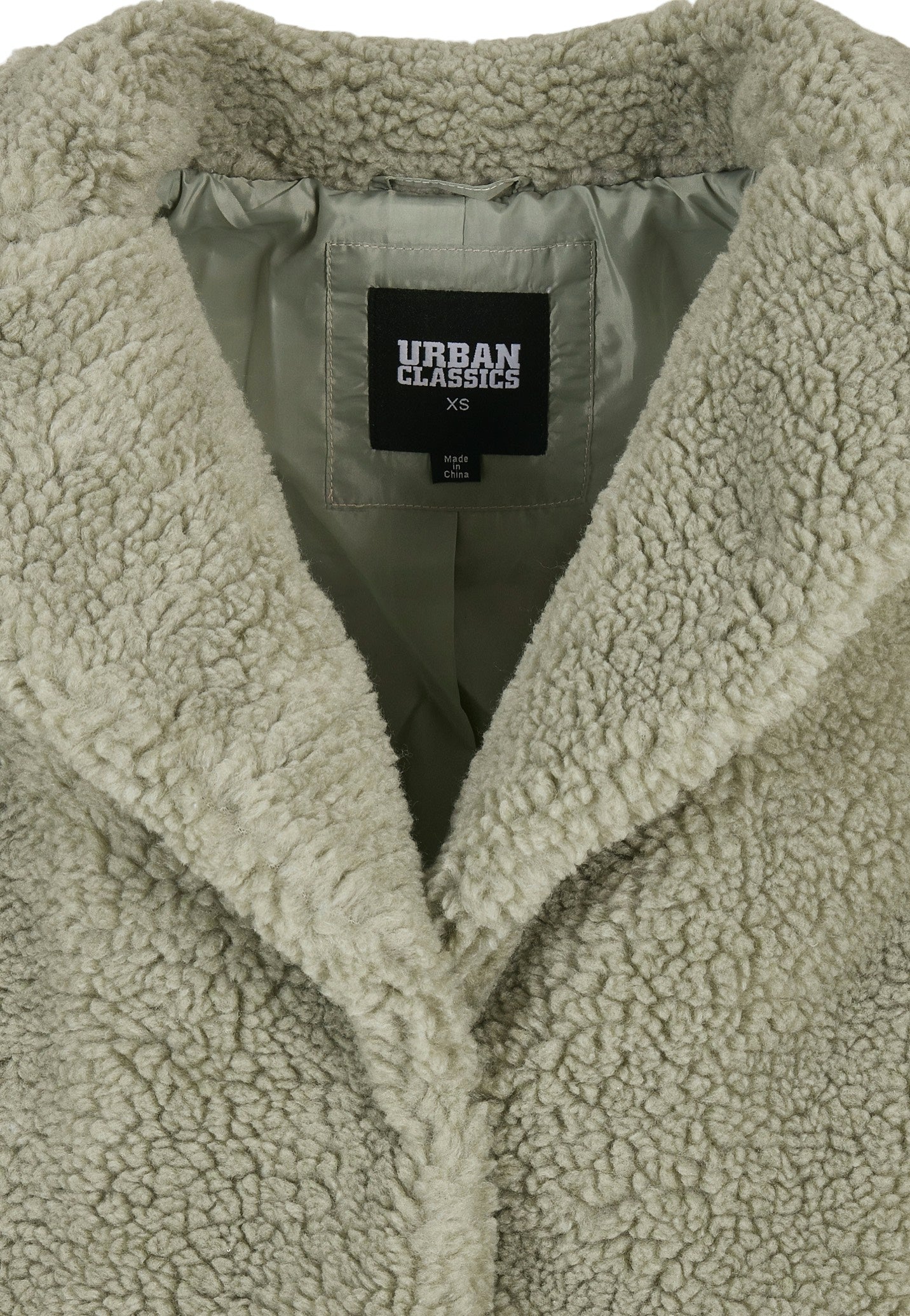 Urban Classics - Ladies Oversized Sherpa Soft Salvia - Jacket | Women-Image