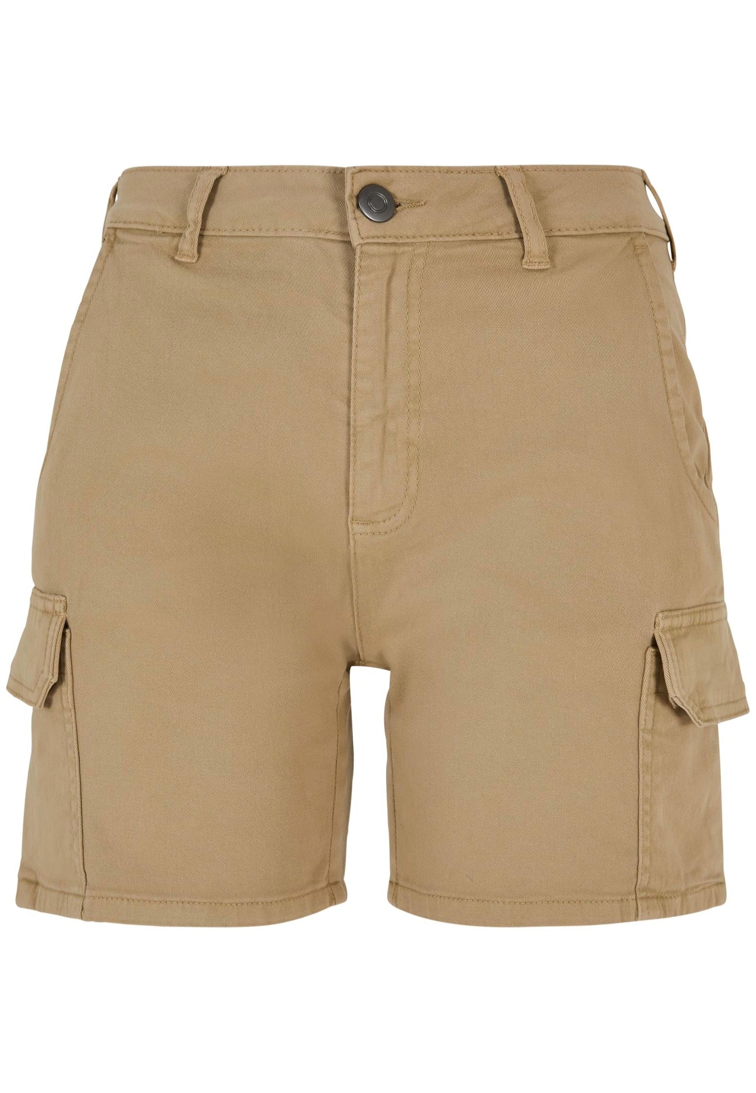 Urban Classics - Ladies High Waist Cargo Unionbeige - Shorts | Women-Image