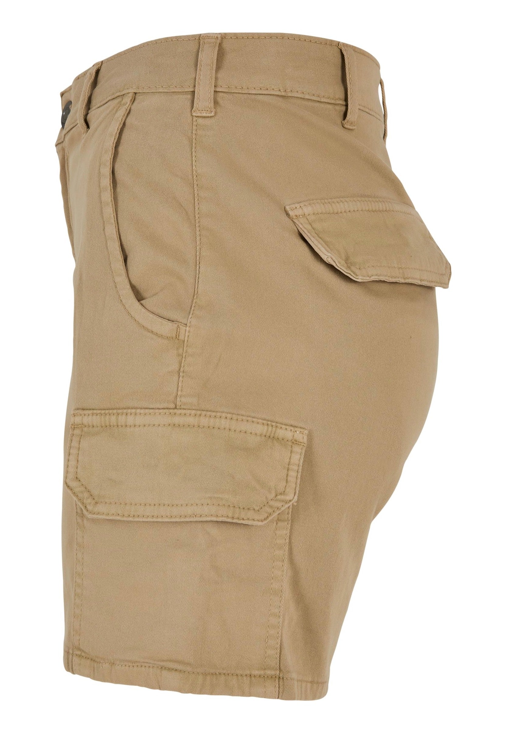 Urban Classics - Ladies High Waist Cargo Unionbeige - Shorts | Women-Image