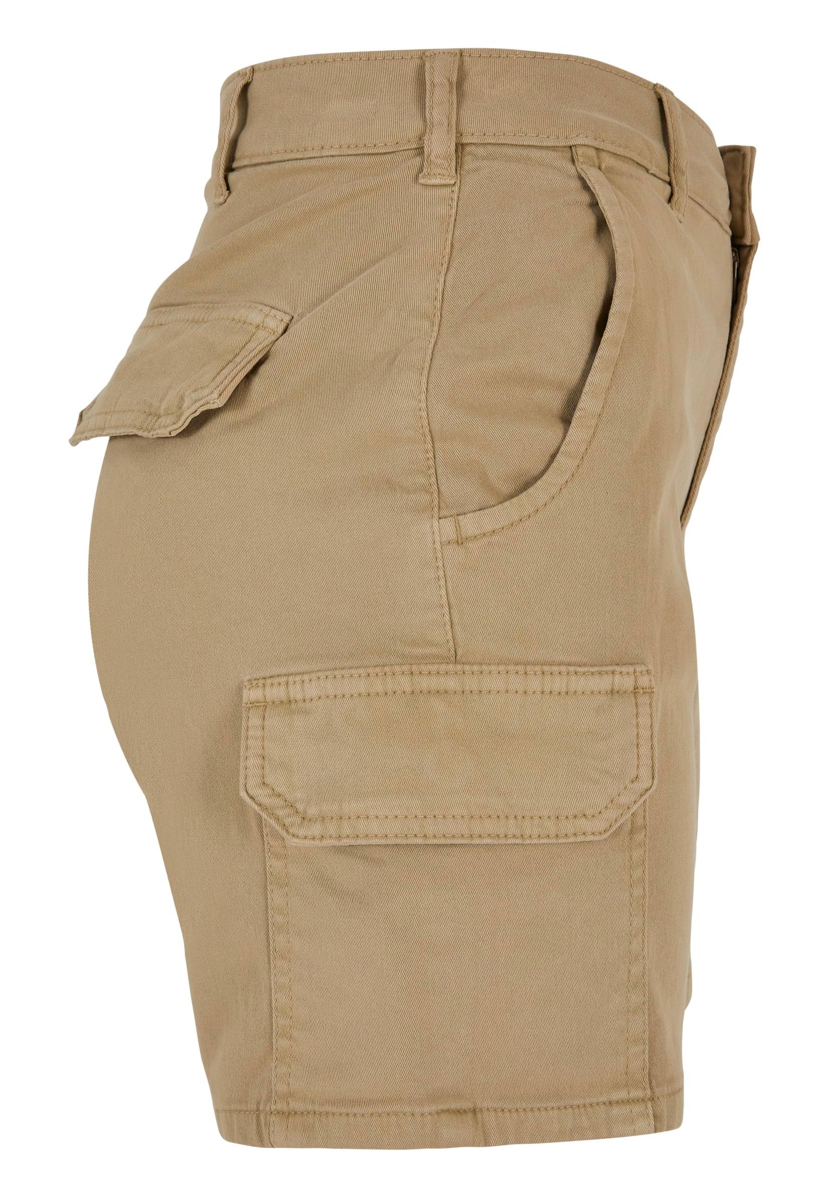 Urban Classics - Ladies High Waist Cargo Unionbeige - Shorts | Women-Image