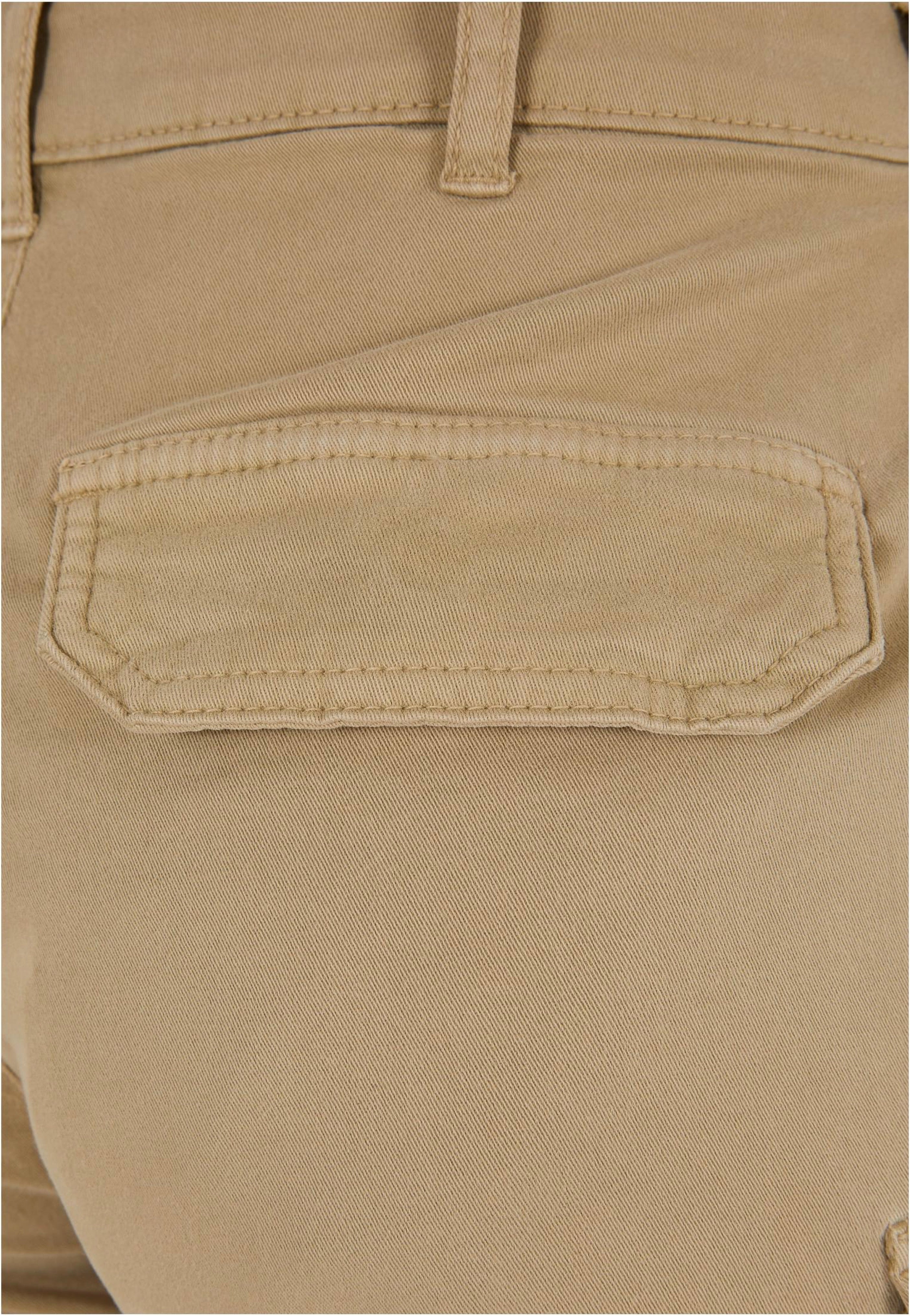 Urban Classics - Ladies High Waist Cargo Unionbeige - Shorts | Women-Image